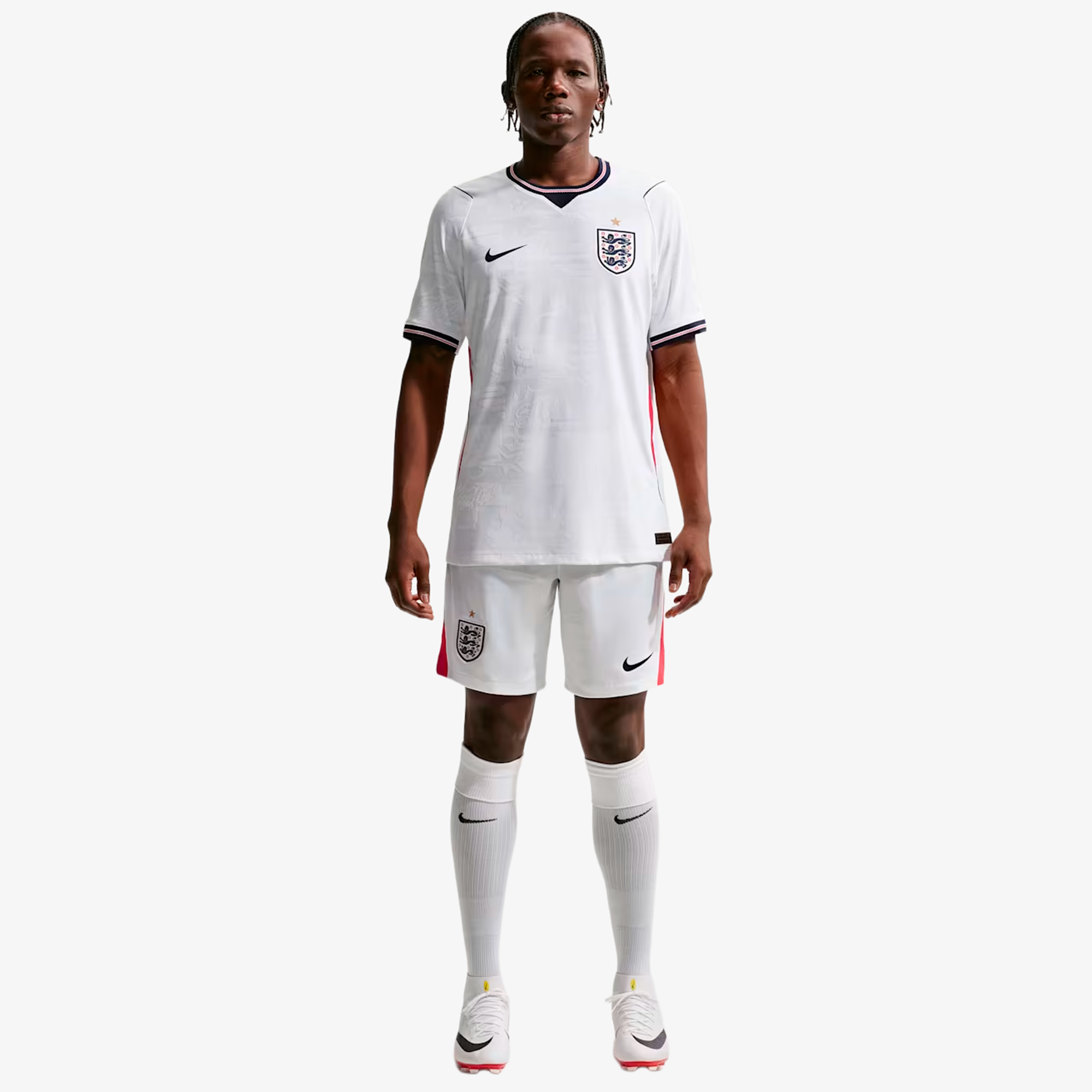 Camiseta Authentic Inglaterra Primera Equipación 2026 - Hombre