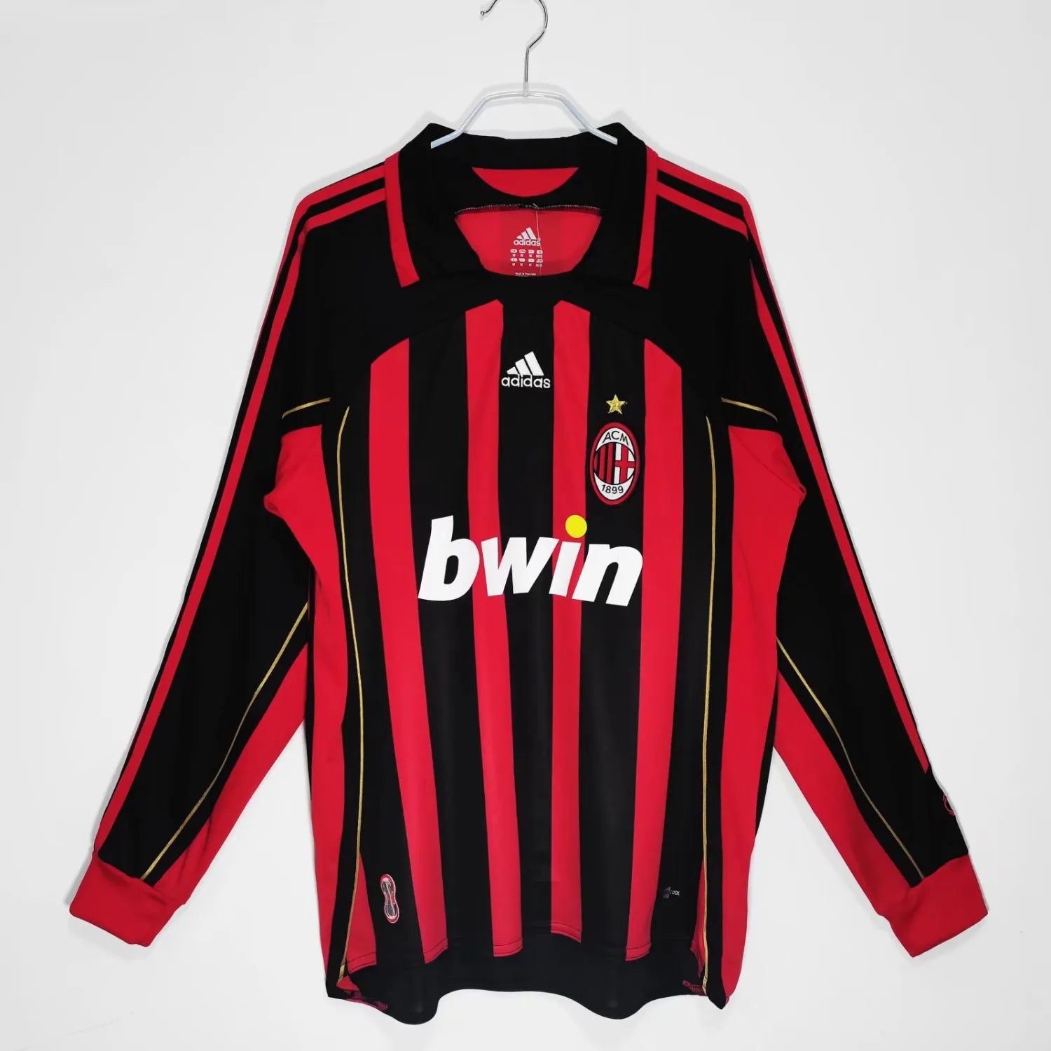 AC Milan 2006/07 Home Retro Shirt - Long Sleeve
