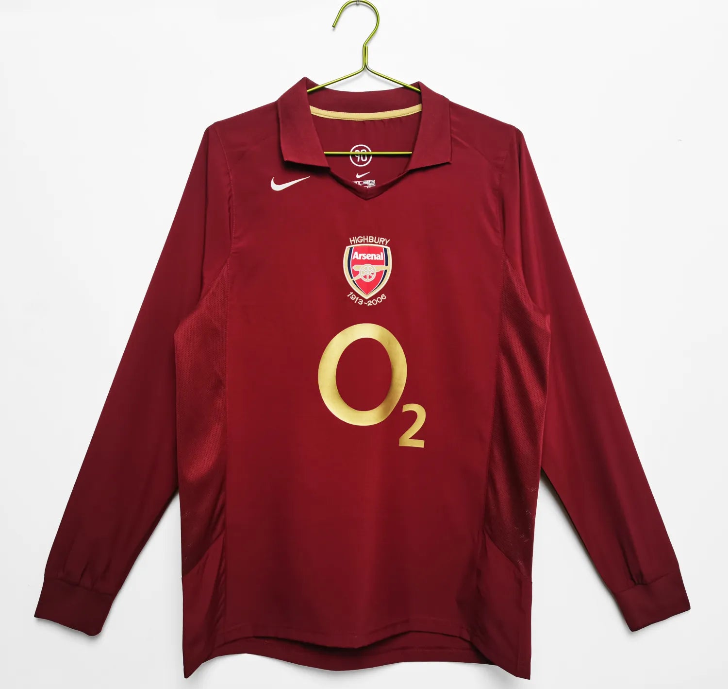 Camiseta Retro Arsenal Primera Equipación 2005/06 - Manga Larga