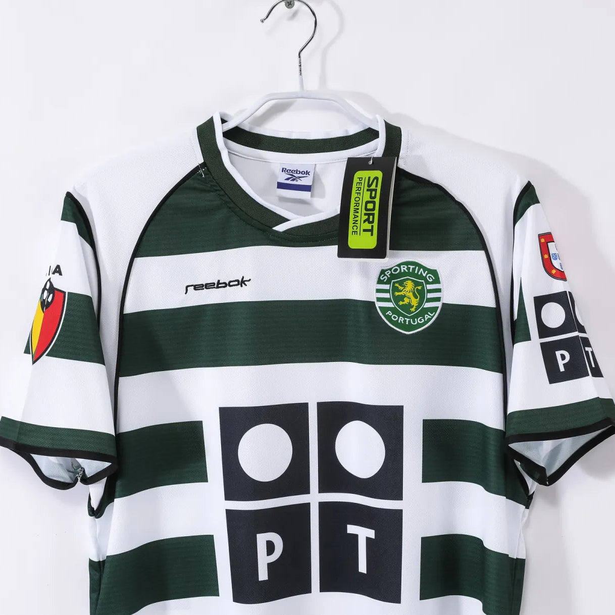 Camiseta Retro Sporting de Lisboa Primera Equipación 2001/03 – Hombre