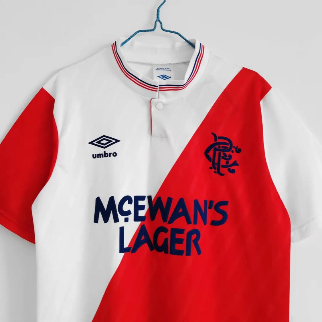 Camiseta Retro Rangers FC Segunda Equipación 1987/88 – Hombre
