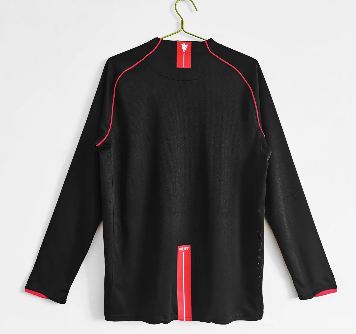 Camiseta Retro Manchester United Segunda Equipación 2007/08 - Manga Larga