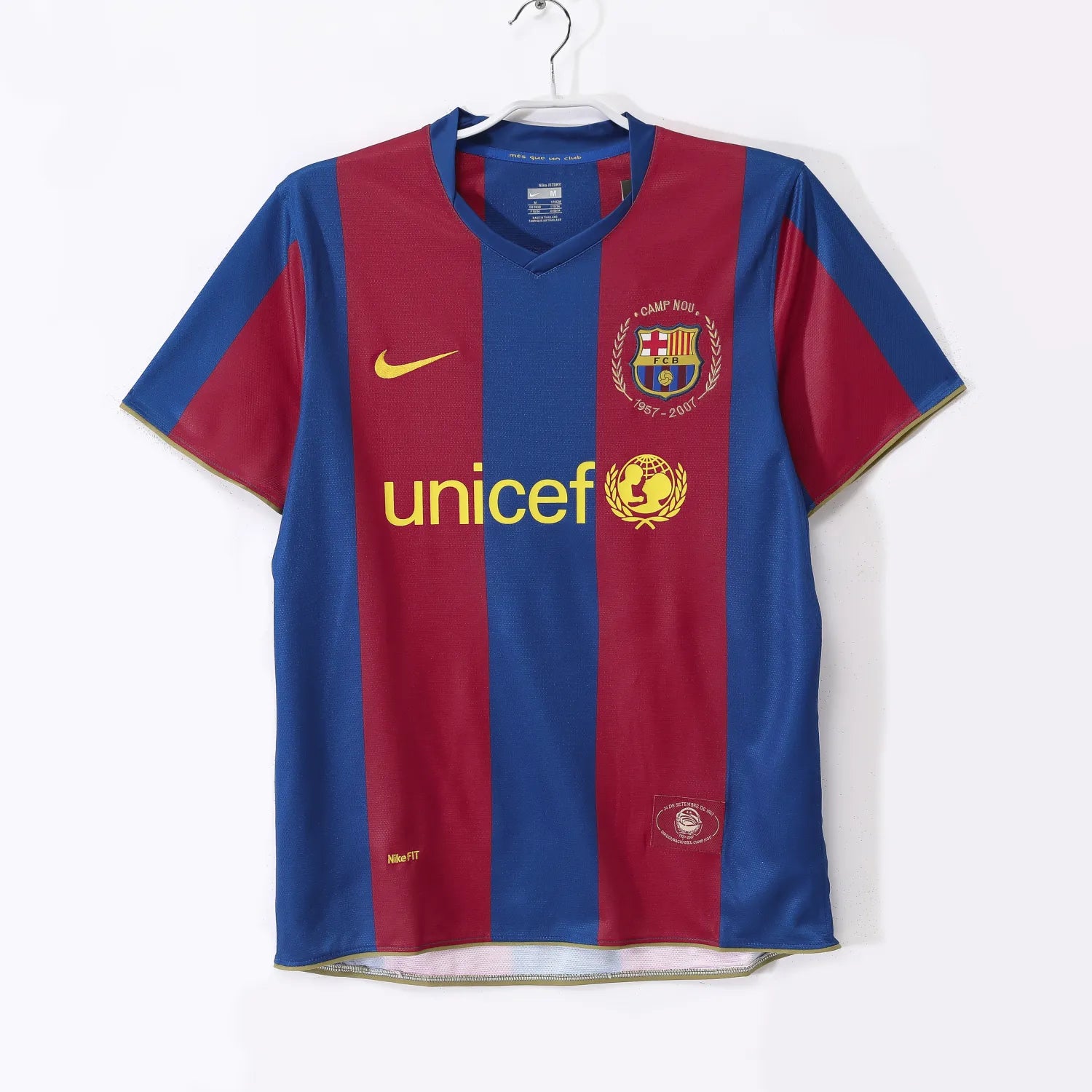 Maillot rétro domicile Barcelone 2007/08 - Homme
