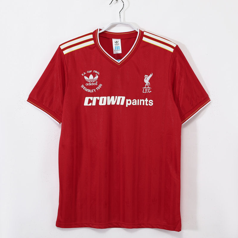 Camiseta Retro Liverpool Primera Equipación 1986/87 - Hombre