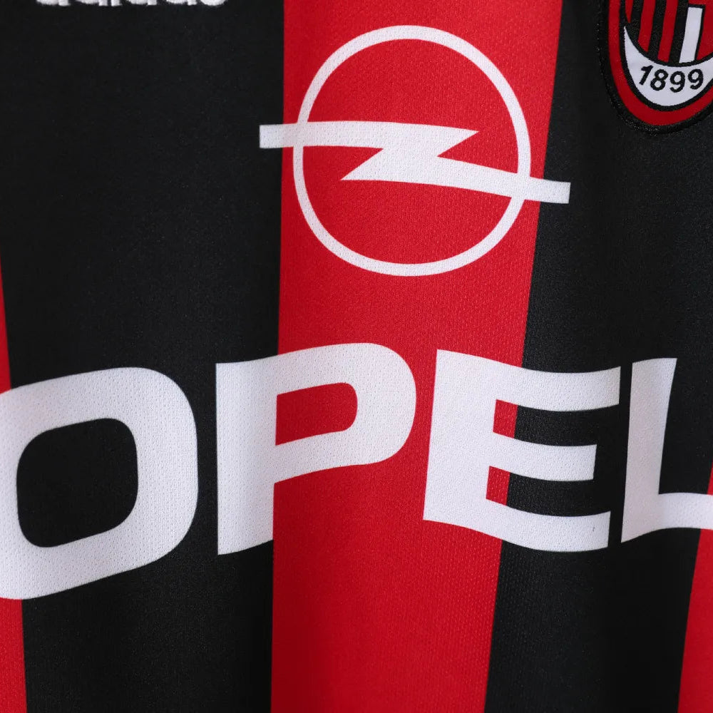 AC Milan 2000/02 Home Retro Shirt - Men