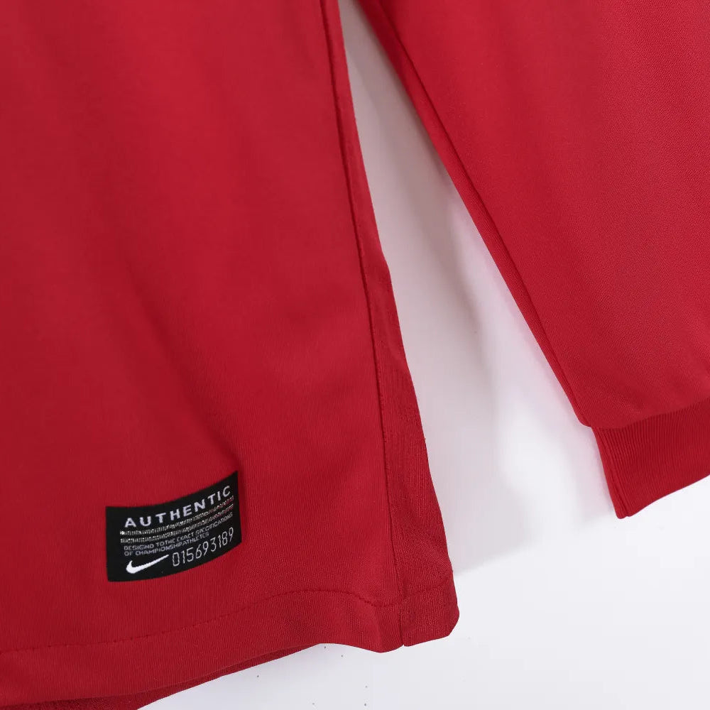 Manchester United 2009/10 Home Retro Shirt - Long Sleeve