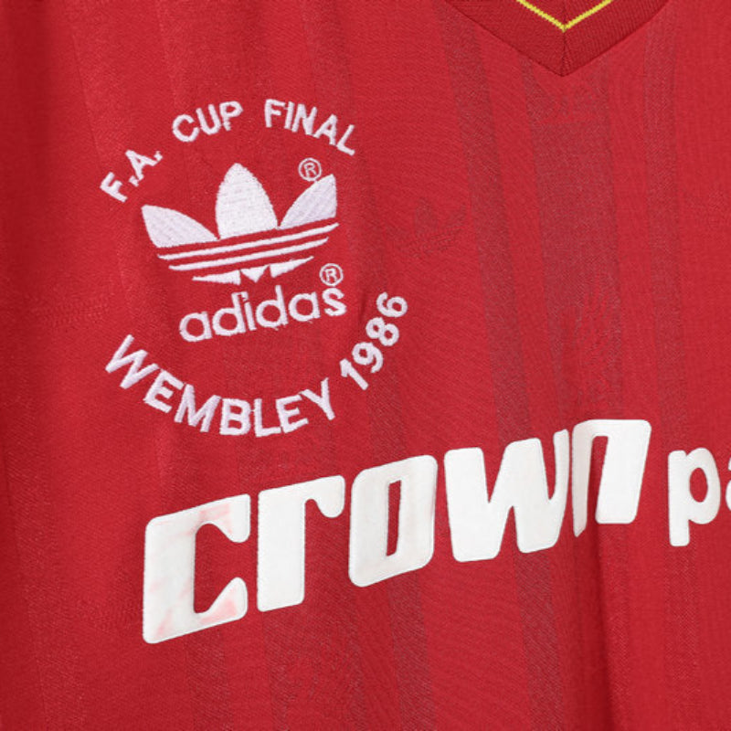 Camiseta Retro Liverpool FC Primera Equipación 1986/87 - Manga Larga