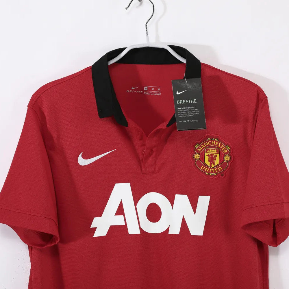 Manchester United Home Retro Shirt 2013/14 - Men's