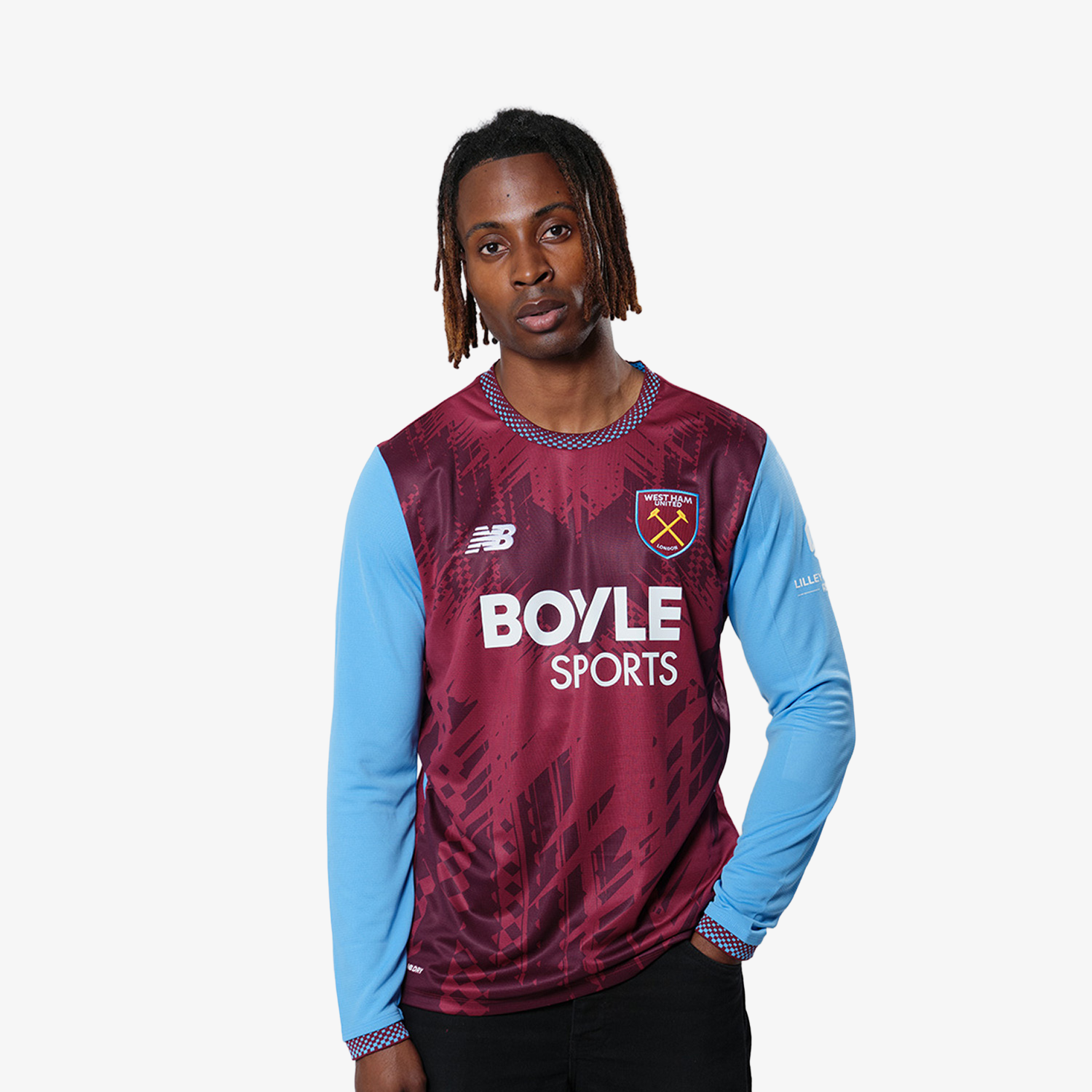 Maillot Domicile West Ham United 2026/27 - Manches Longues