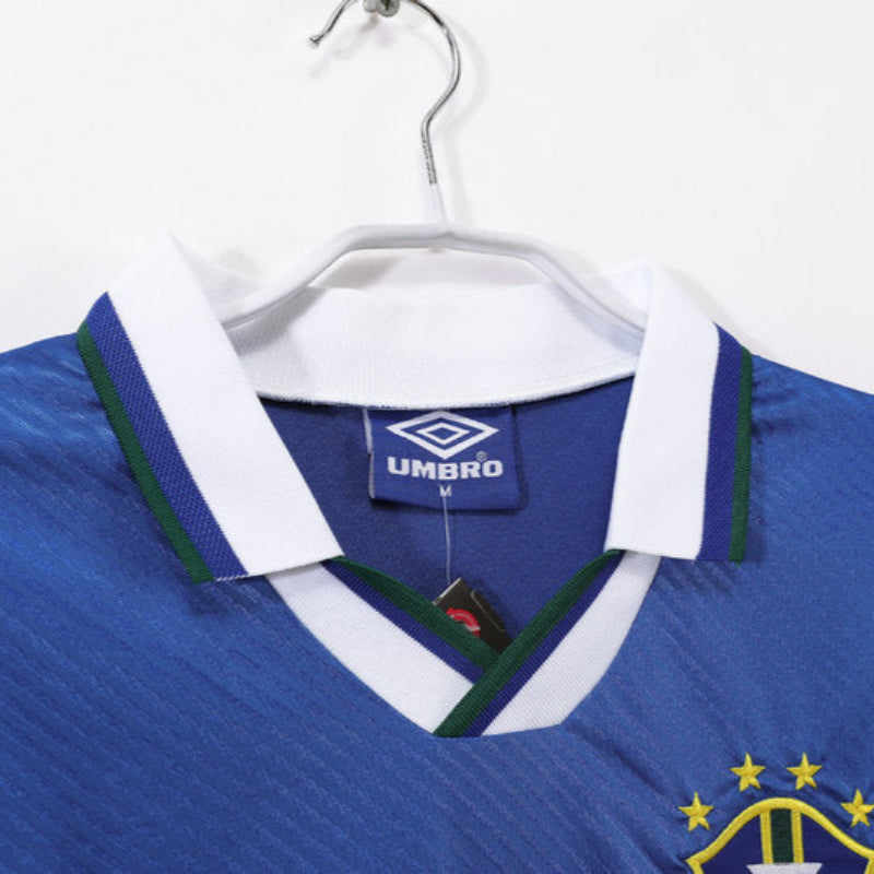 Camiseta Retro Brasil Segunda Equipación 1993/94 - Hombre