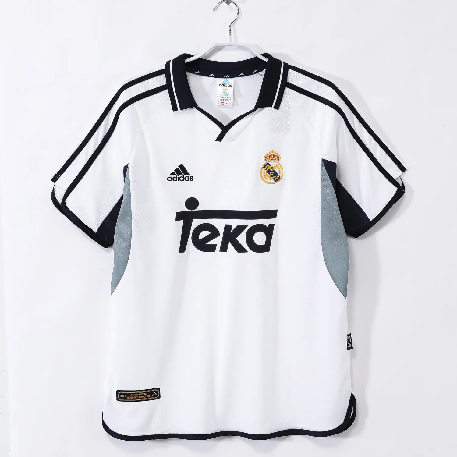 Maillot rétro domicile du Real Madrid 2000/01 - Homme