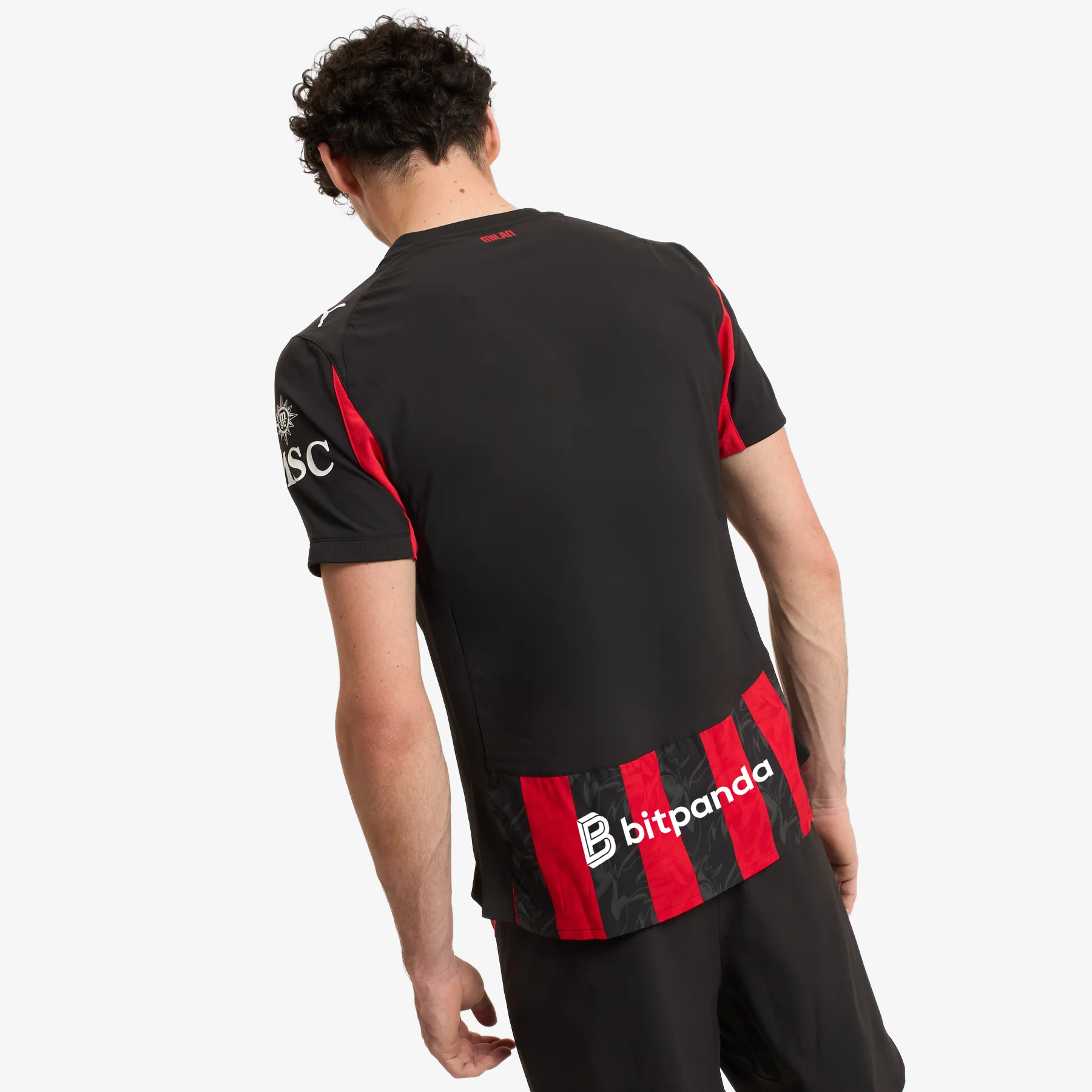 Camiseta Authentic AC Milan Primera Equipación 2025/26 - Hombre