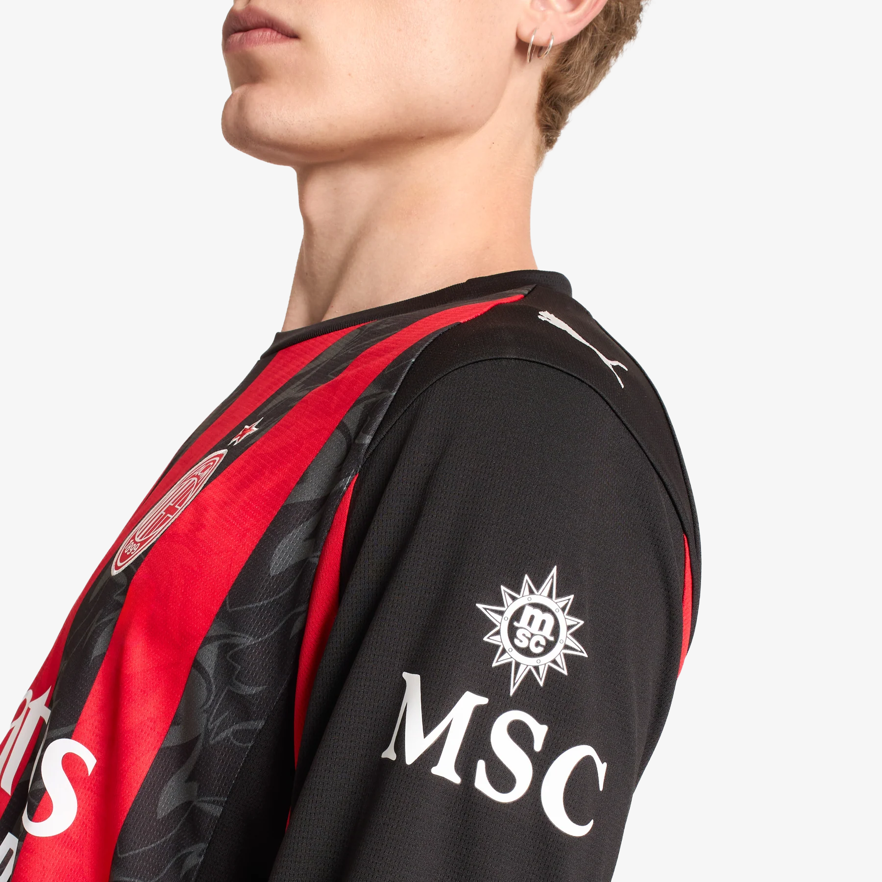 Camiseta AC Milan Primera Equipación 2025/26 - Manga Larga