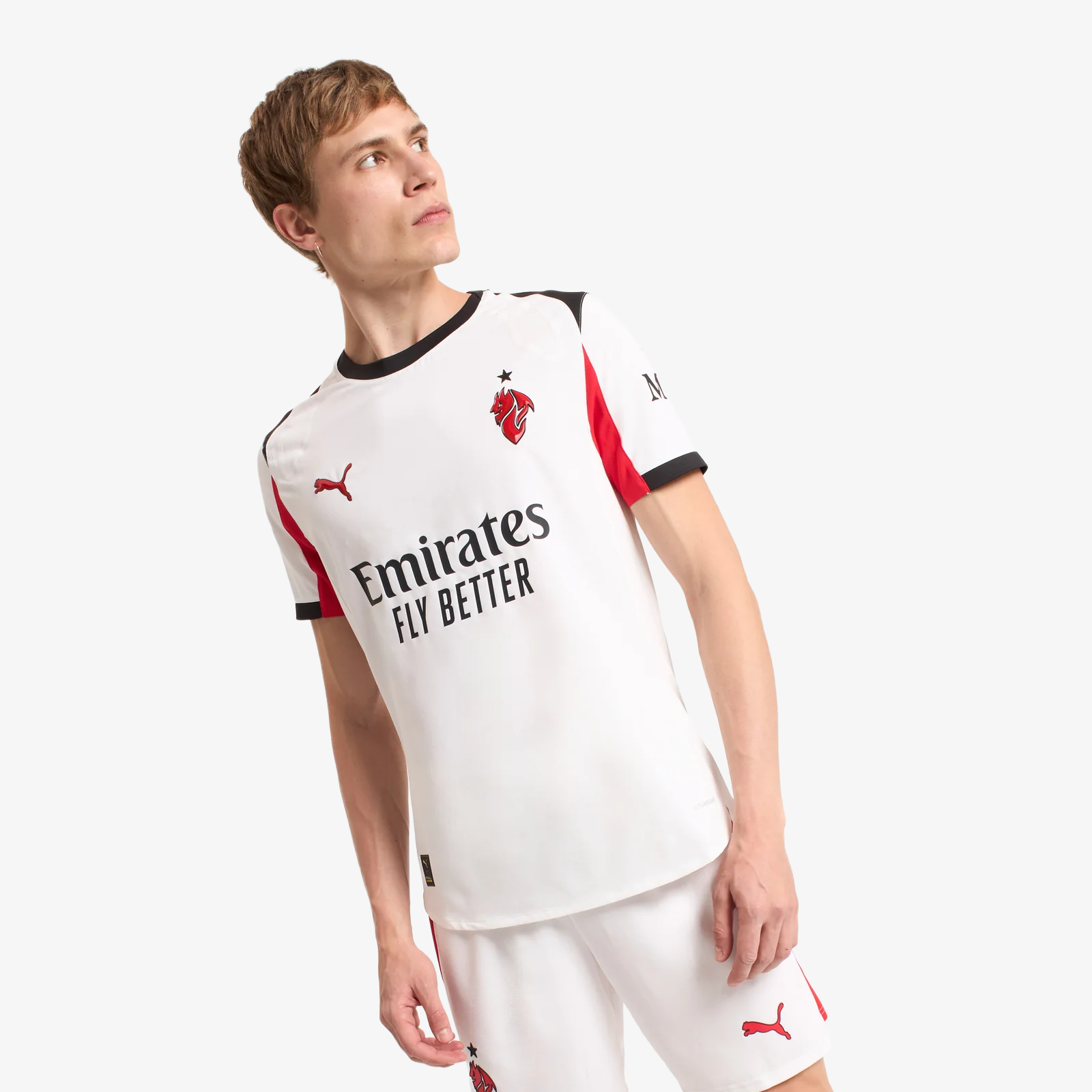 Camiseta Authentic AC Milan Segunda Equipación 2025/26 - Hombre