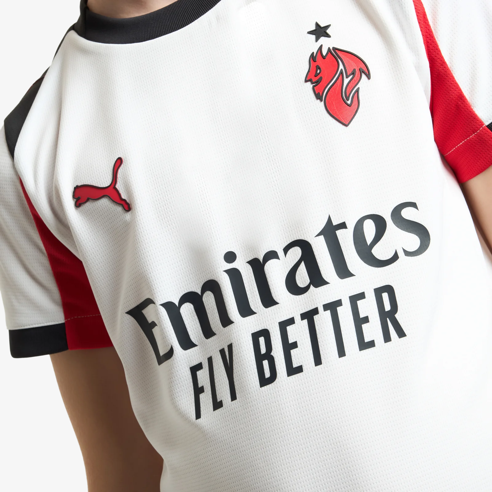 Conjunto Niños AC Milan Segunda Equipación 2025/26