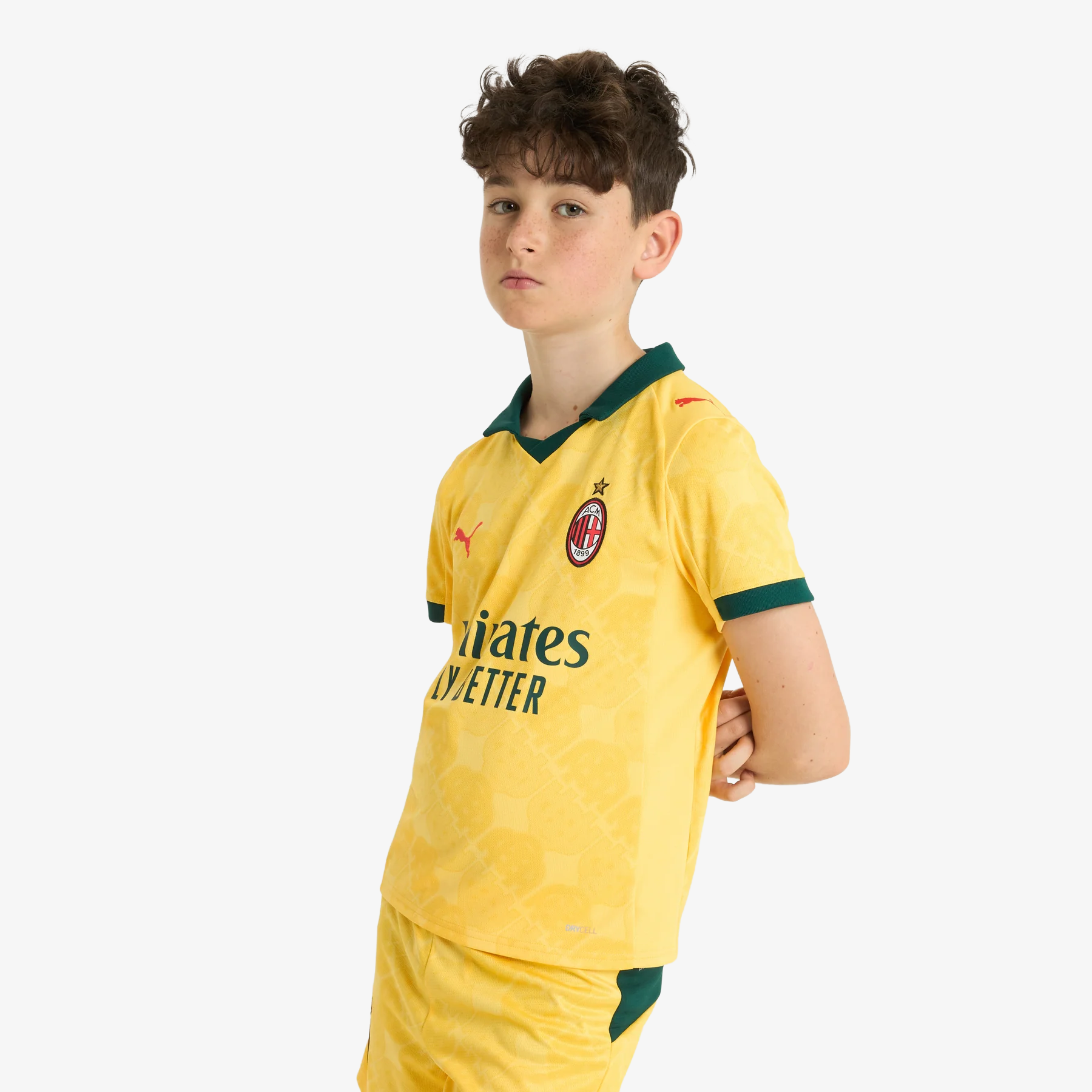 Conjunto Niños AC Milan Tercera Equipación 2025/26