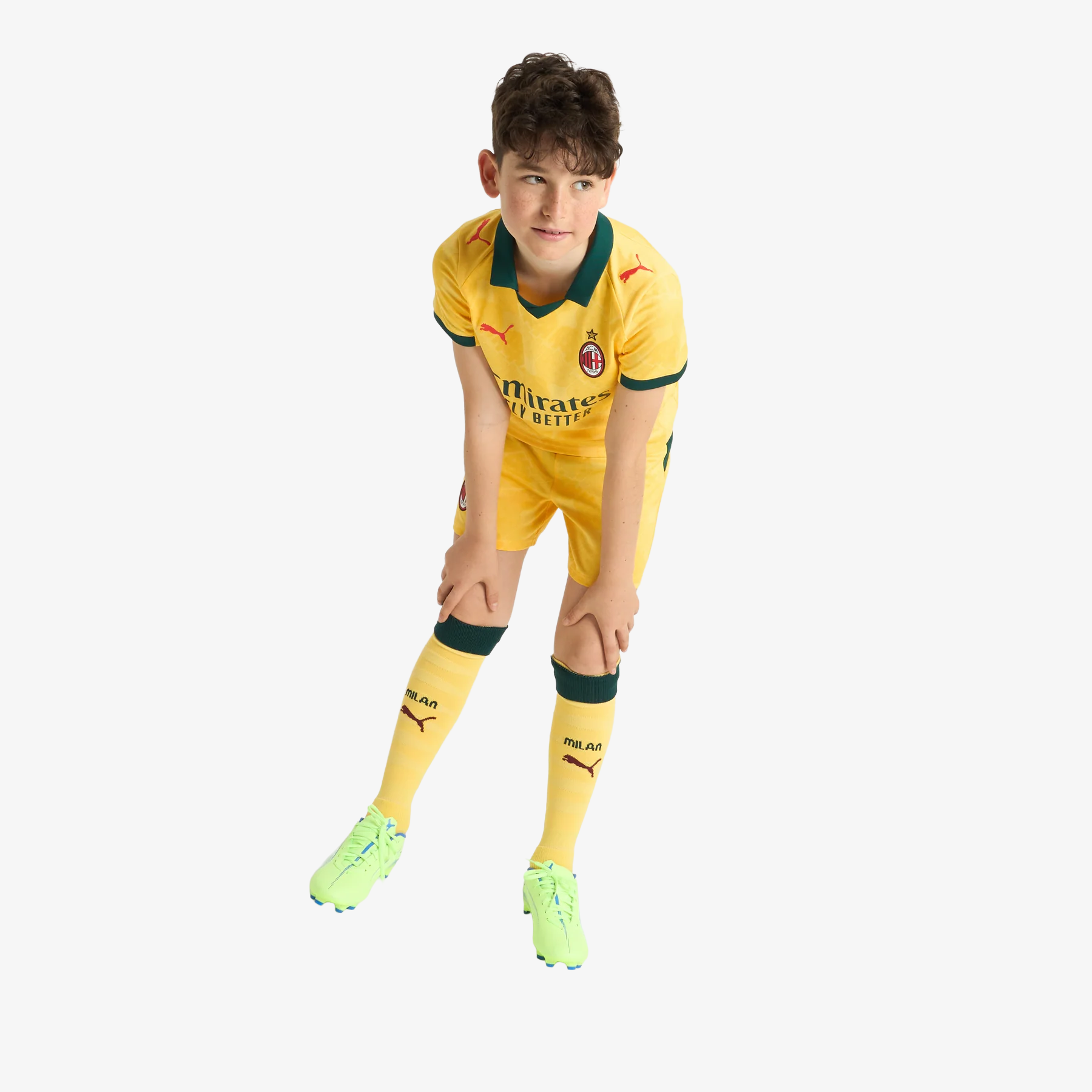 Conjunto Niños AC Milan Tercera Equipación 2025/26