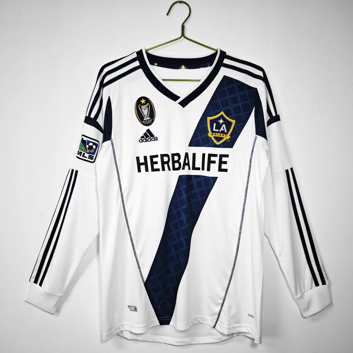 LA Galaxy 2012 Home Retro Shirt - Long Sleeve