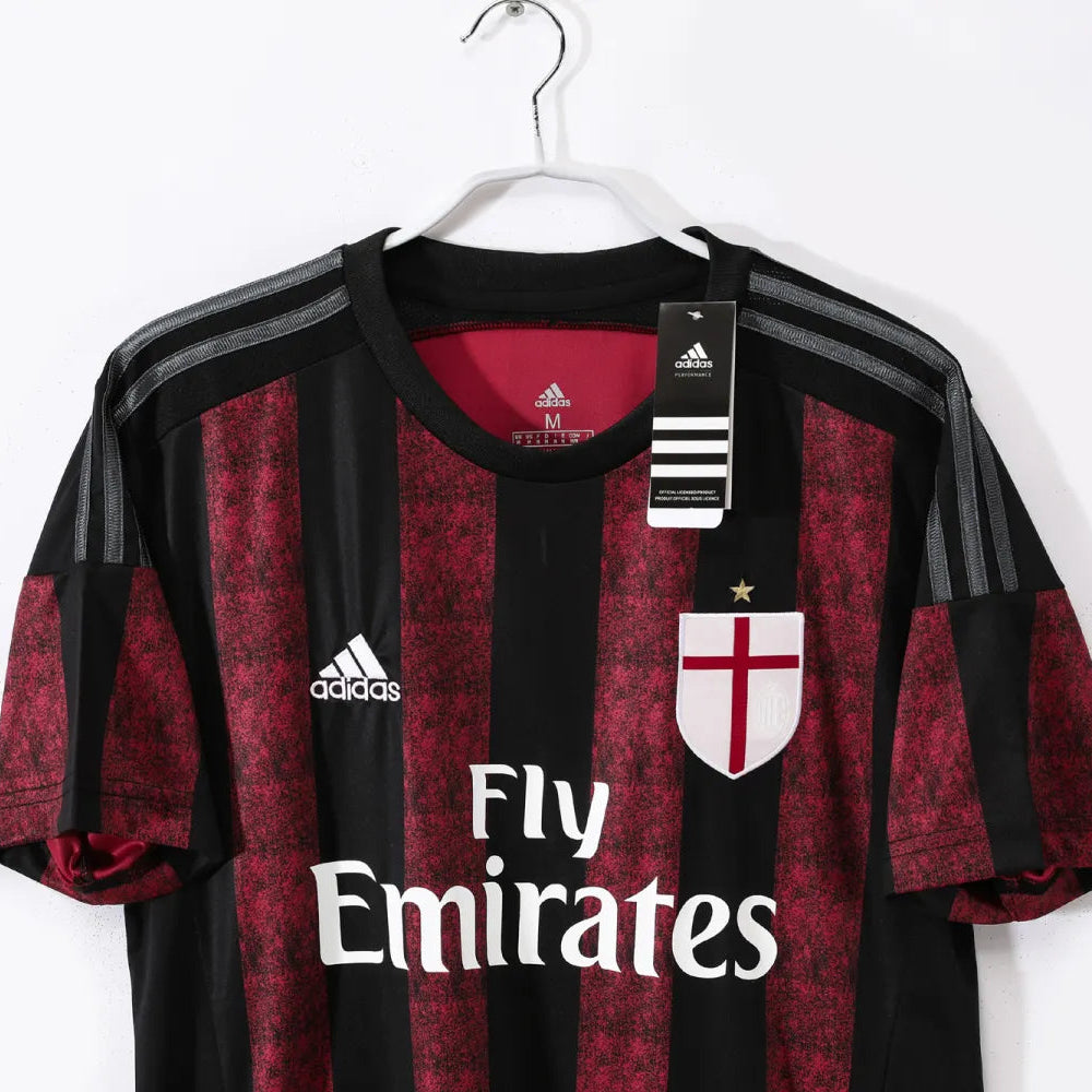 AC Milan 2015/16 Home Retro Shirt - Men
