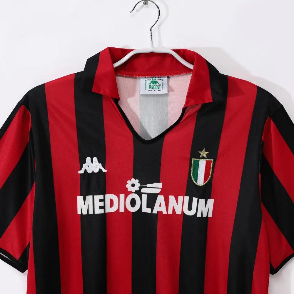 AC Milan 1988/89 Home Retro Shirt - Men