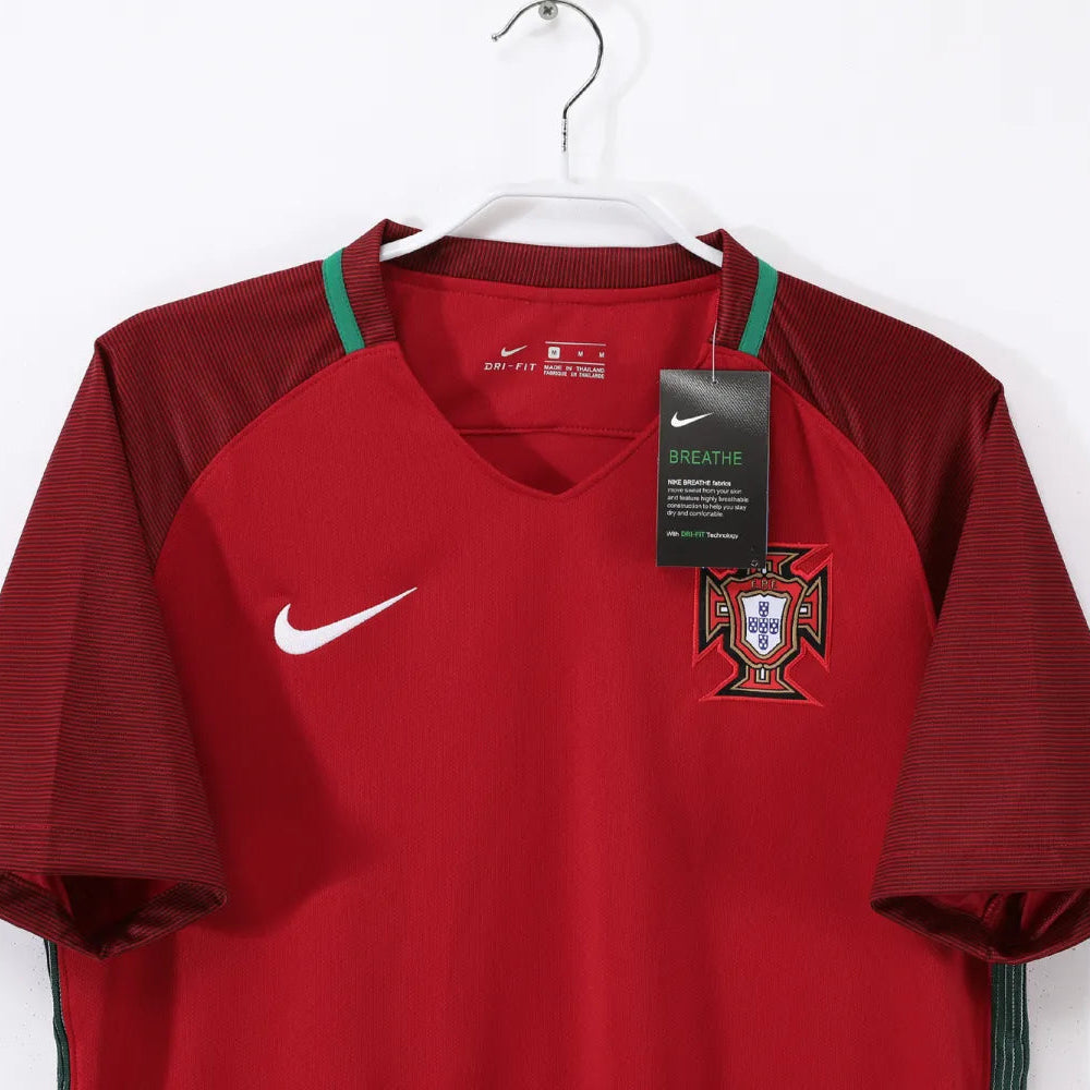 Portugal Home Retro Shirt 2016 – Men