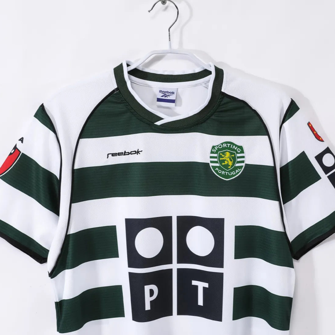 Camiseta Retro Sporting de Lisboa Primera Equipación 2001/03 – Hombre