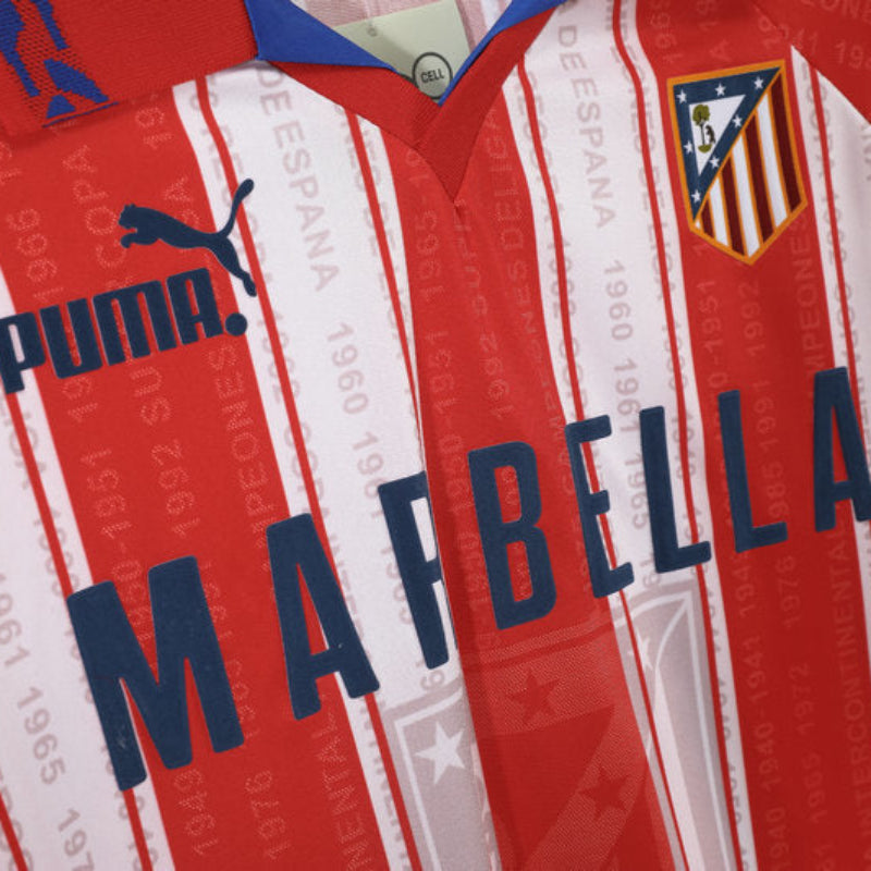 Camiseta Retro Atlético de Madrid Primera Equipación 1995/96 - Hombre