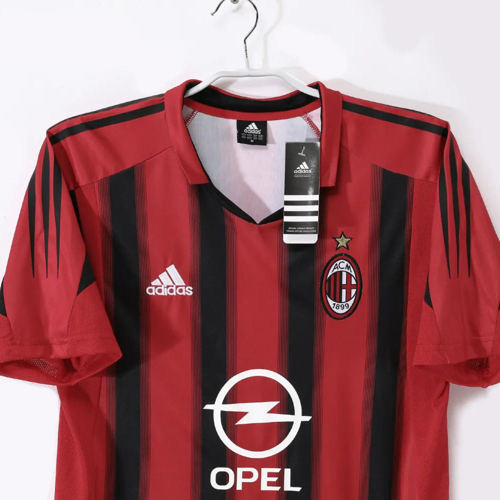 Maillot rétro domicile AC Milan 2004/05 - Homme
