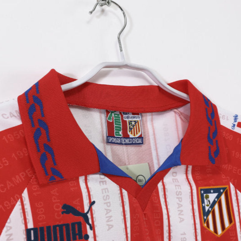 Camiseta Retro Atlético de Madrid Primera Equipación 1995/96 - Hombre