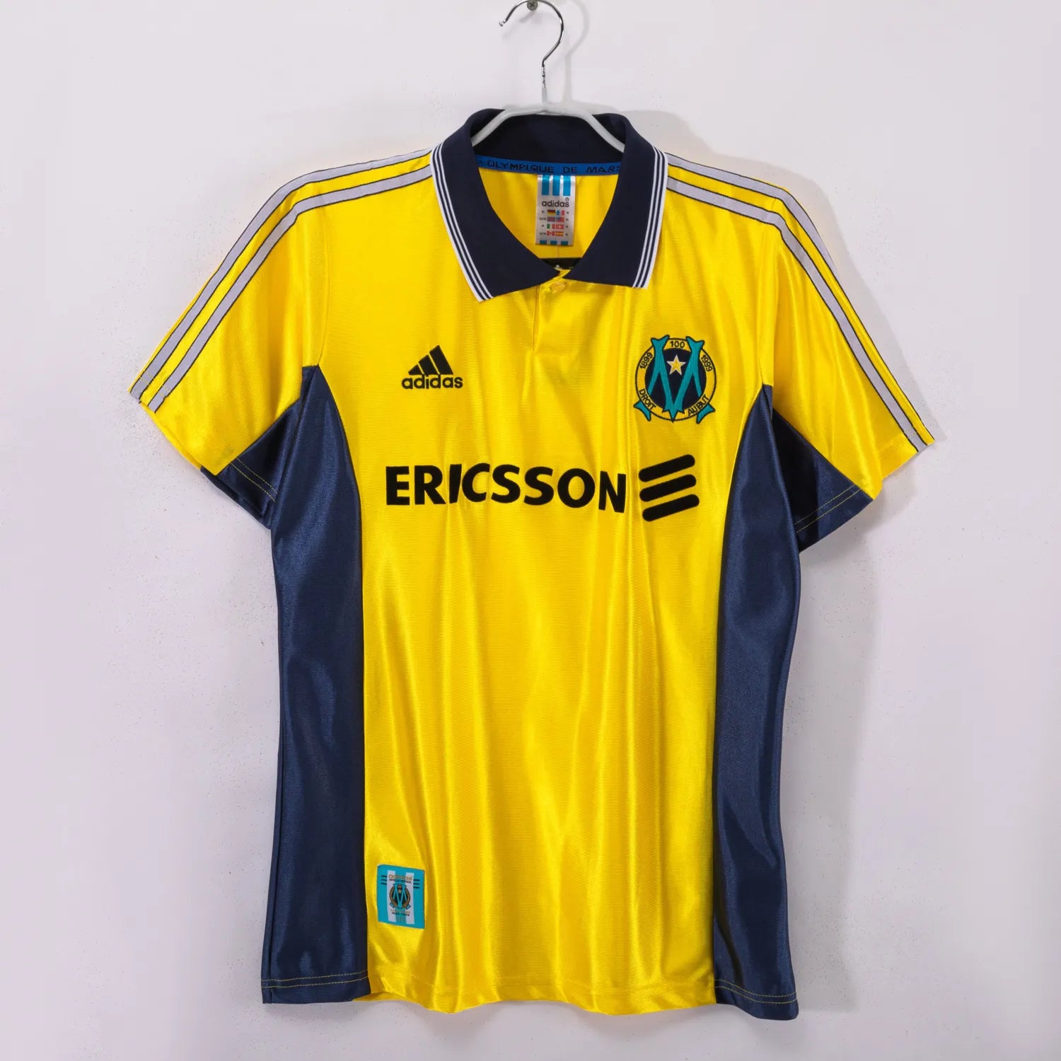 Maillot rétro extérieur de l'Olympique de Marseille 1998/99 - Homme