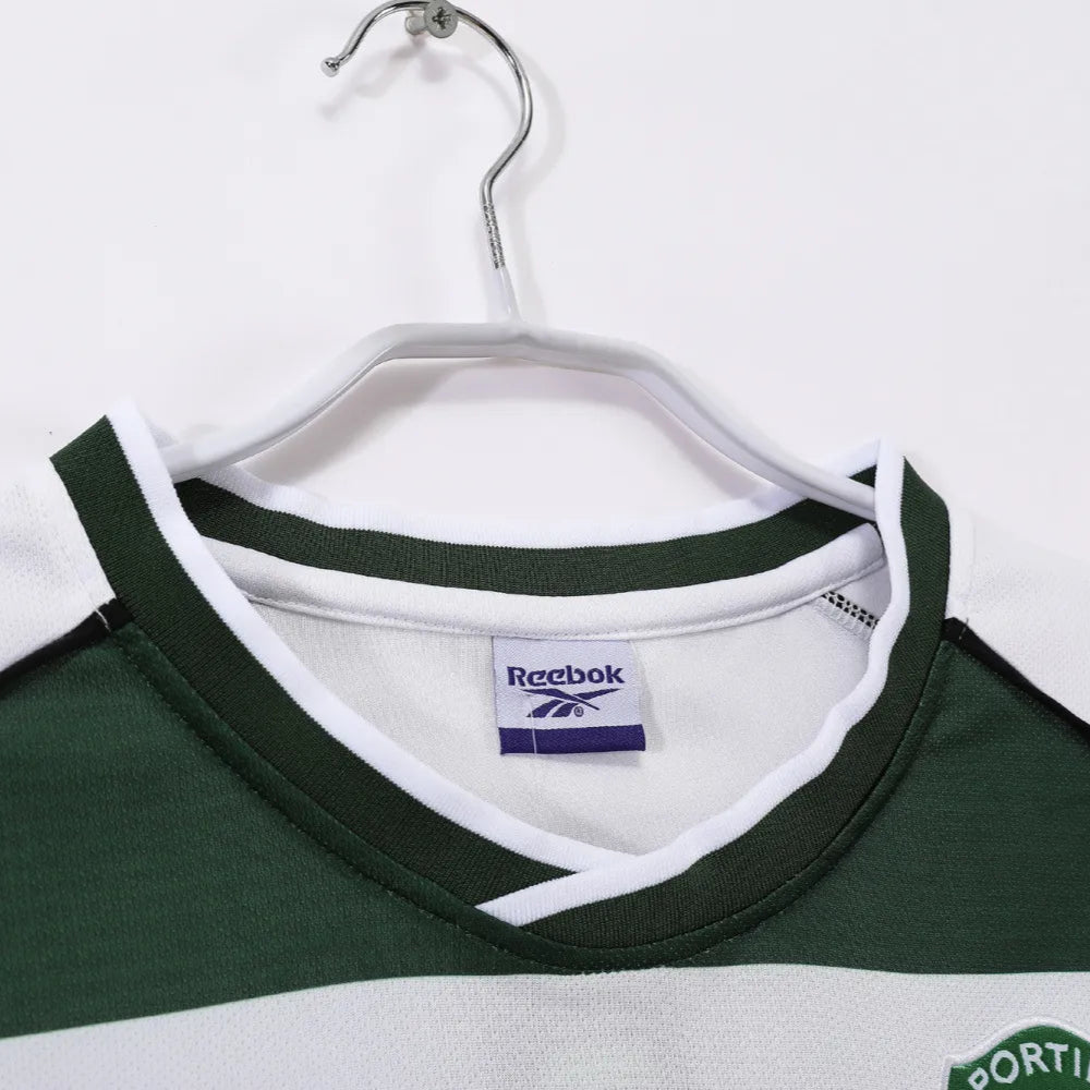 Camiseta Retro Sporting de Lisboa Primera Equipación 2001/03 - Manga Larga