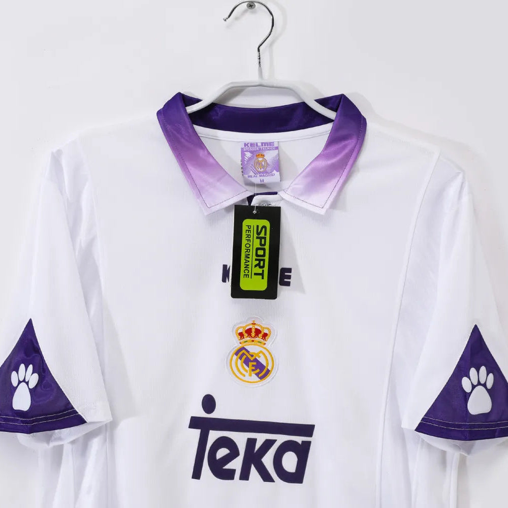 Maillot rétro domicile du Real Madrid 1997/98 - Homme