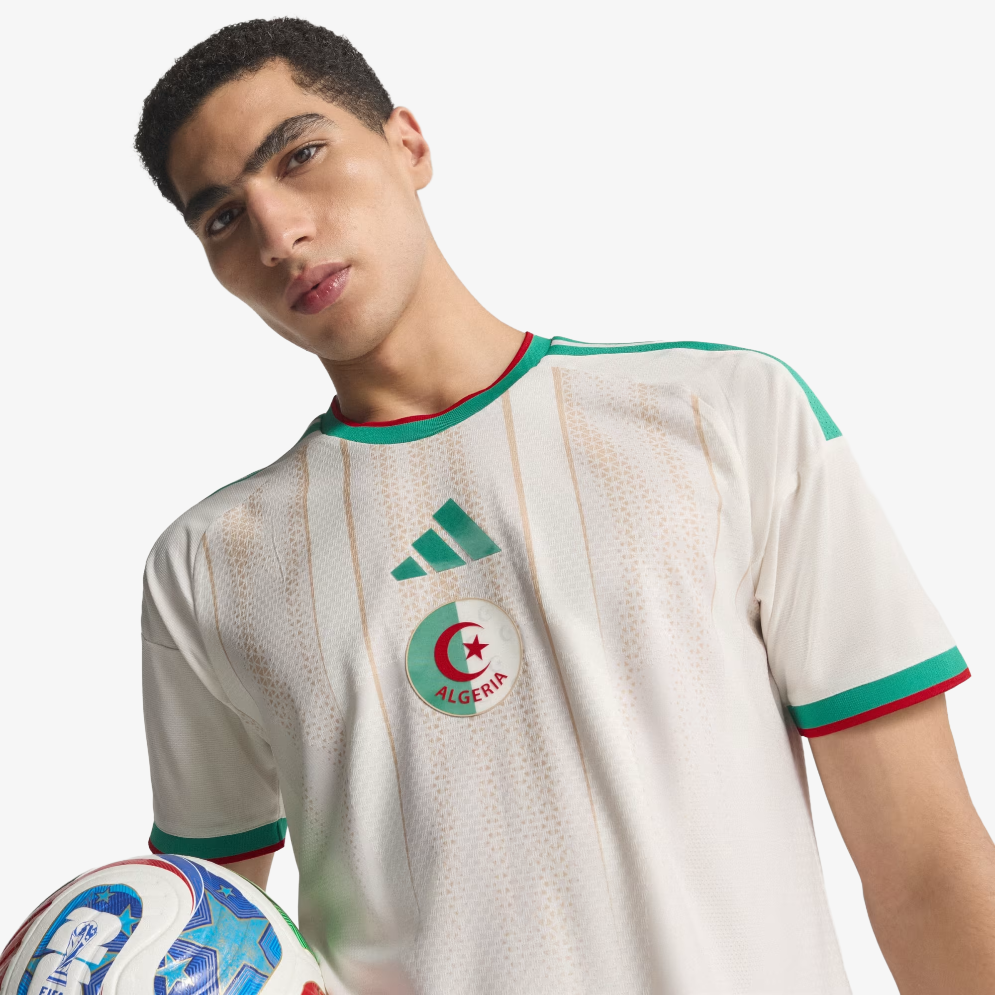 Maillot domicile officiel de l'Algérie 2025/26 - Homme 