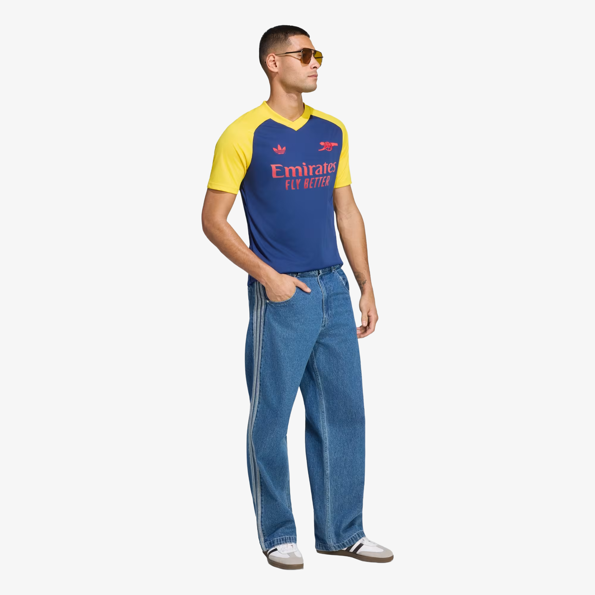 Camiseta Prepartido Arsenal Segunda Equipación 2026/27 Azul - Hombre
