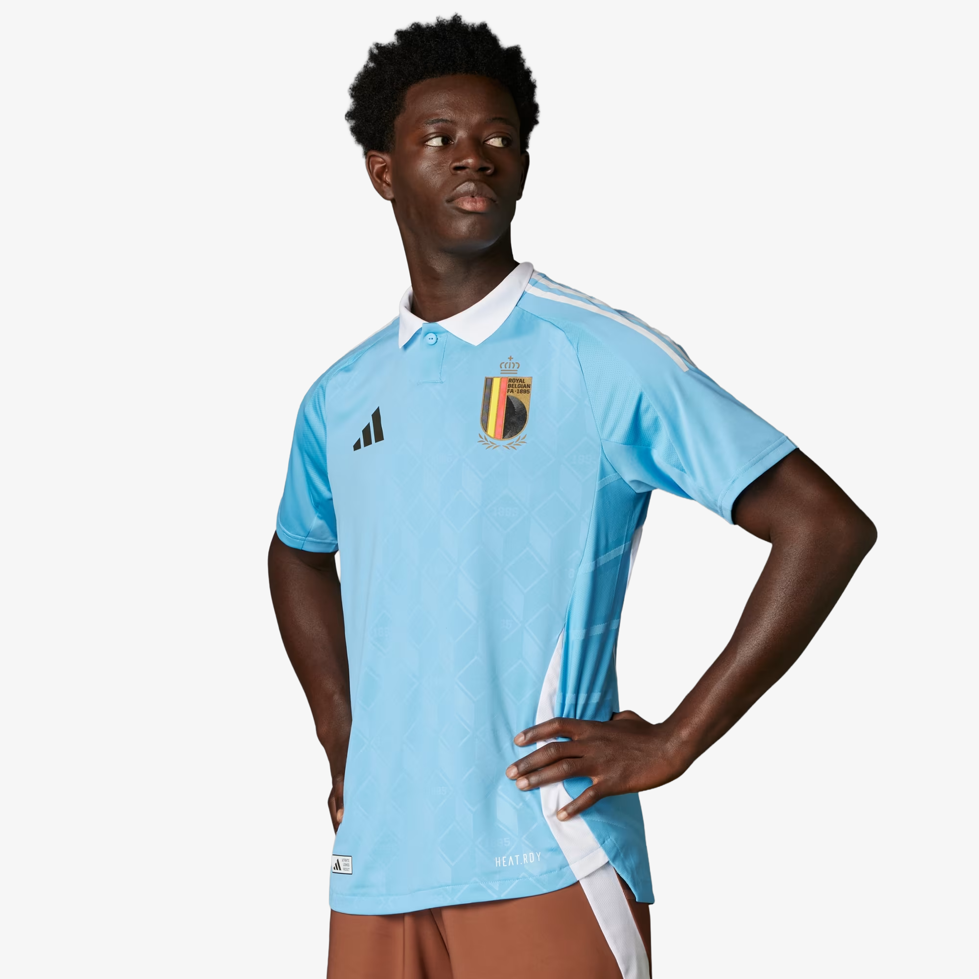 Maillot extérieur authentique de la Belgique 2024 - Homme 