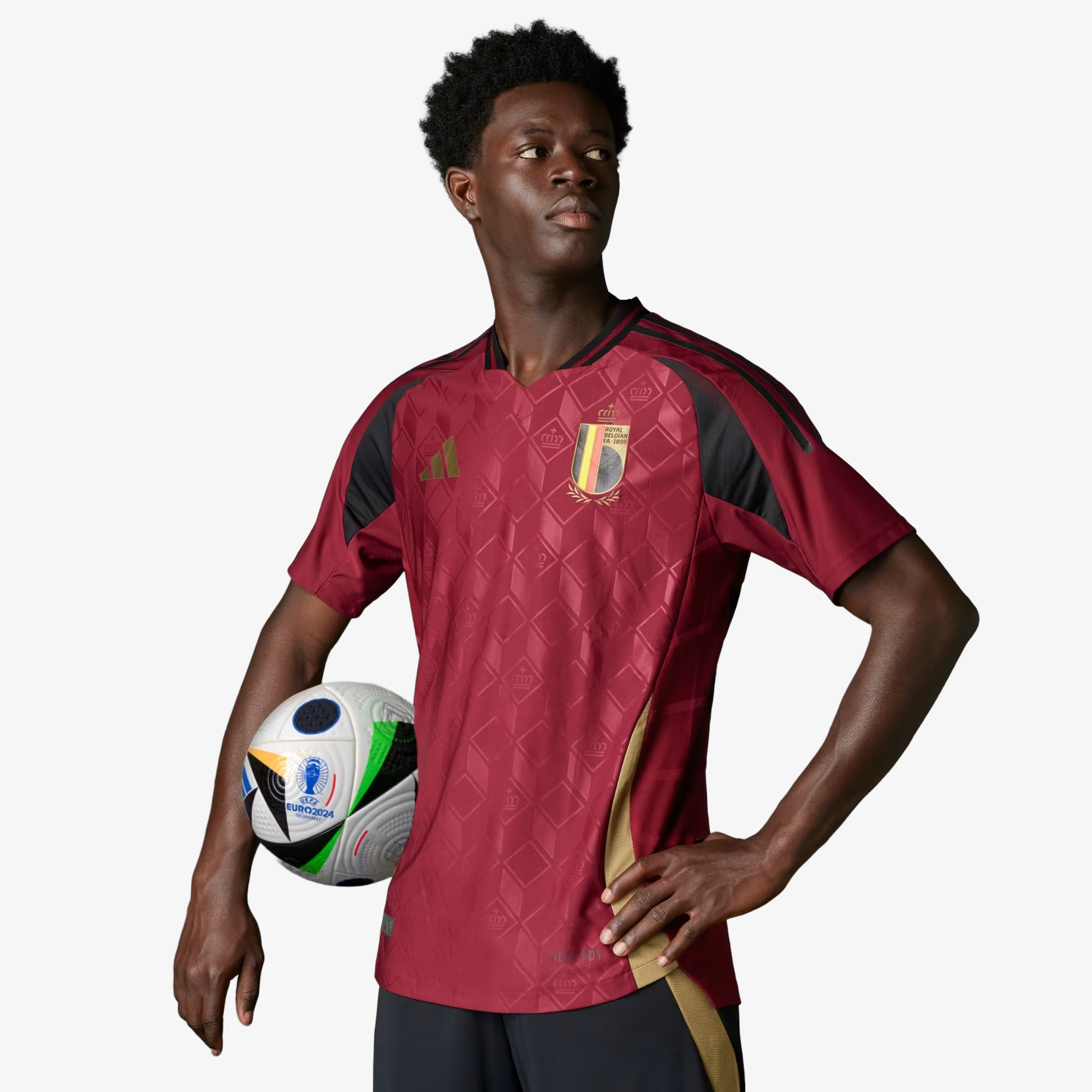 Maillot domicile officiel de la Belgique 2024 - Homme 