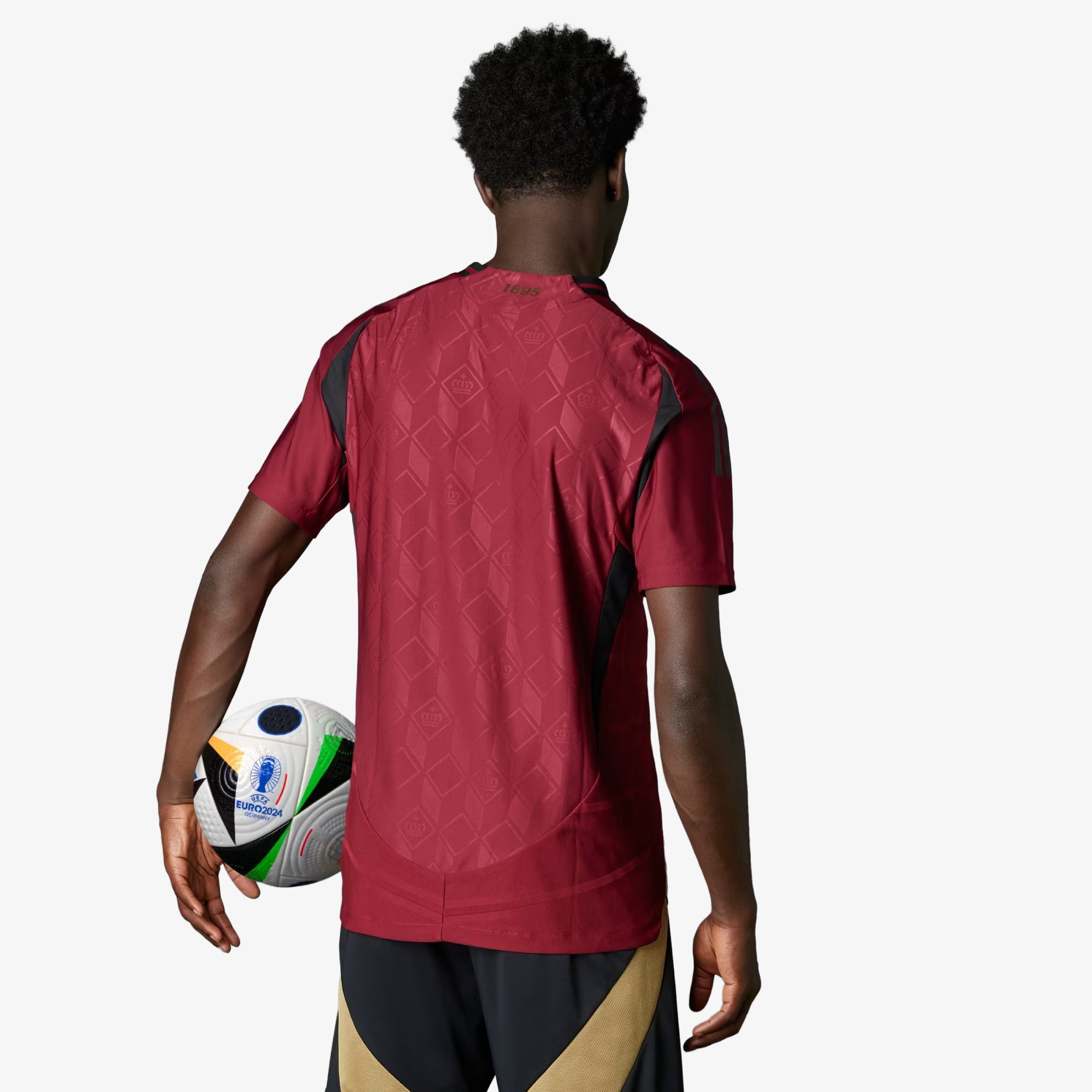 Maillot domicile officiel de la Belgique 2024 - Homme 