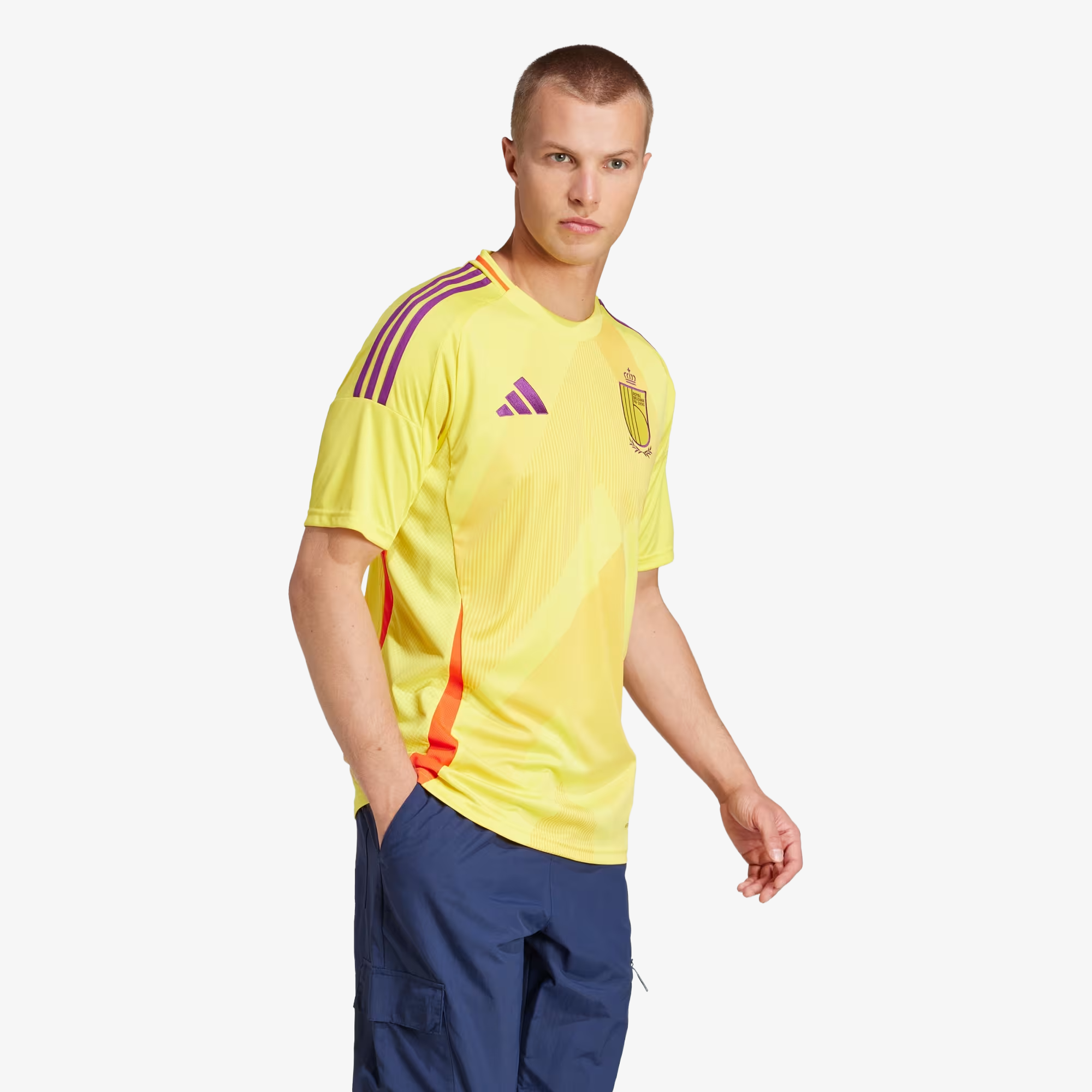 Camiseta Bélgica Segunda Equipación Selección Femenina 2025 - Hombre