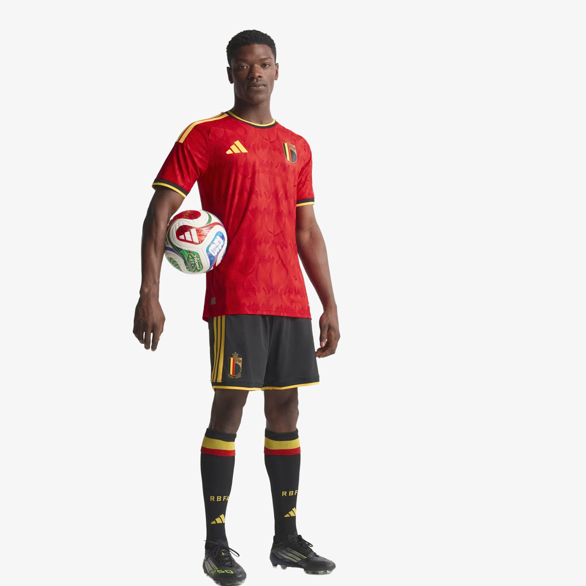 Maillot domicile authentique de la Belgique 2025/26 - Homme 