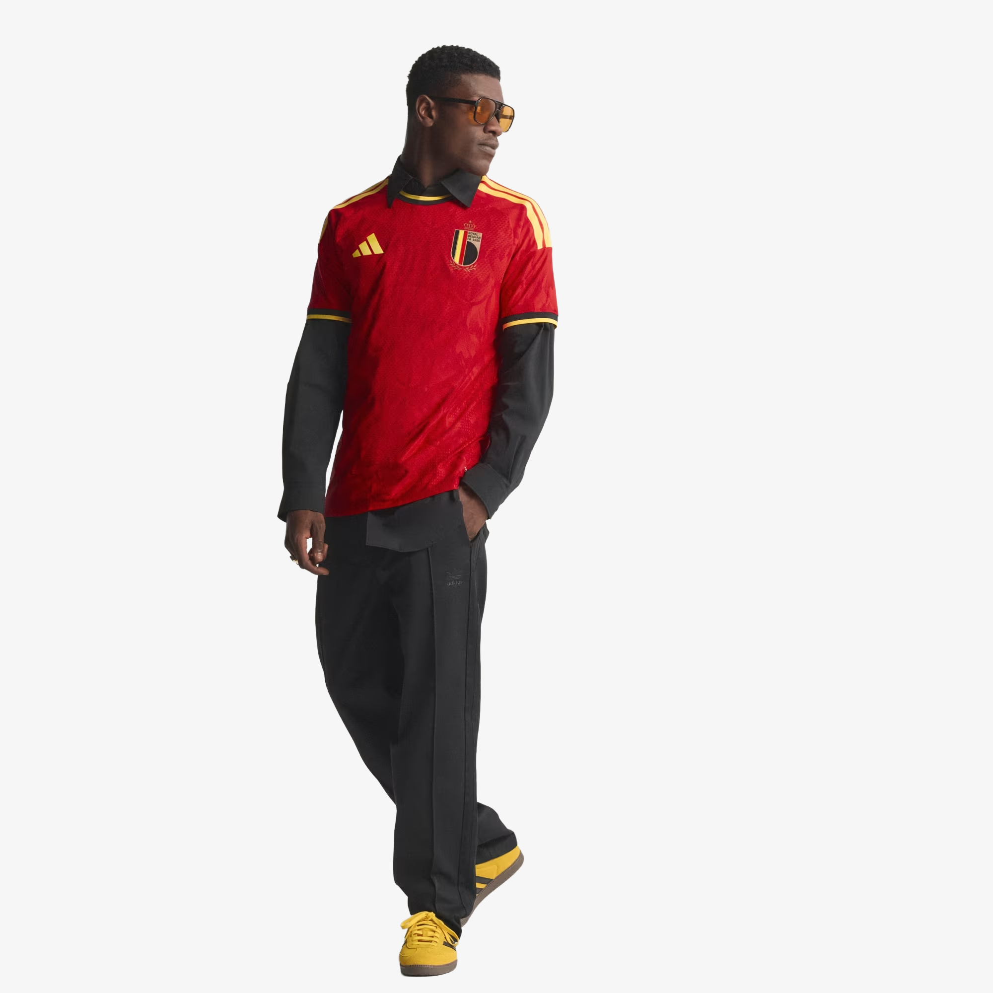 Maillot domicile authentique de la Belgique 2025/26 - Homme 