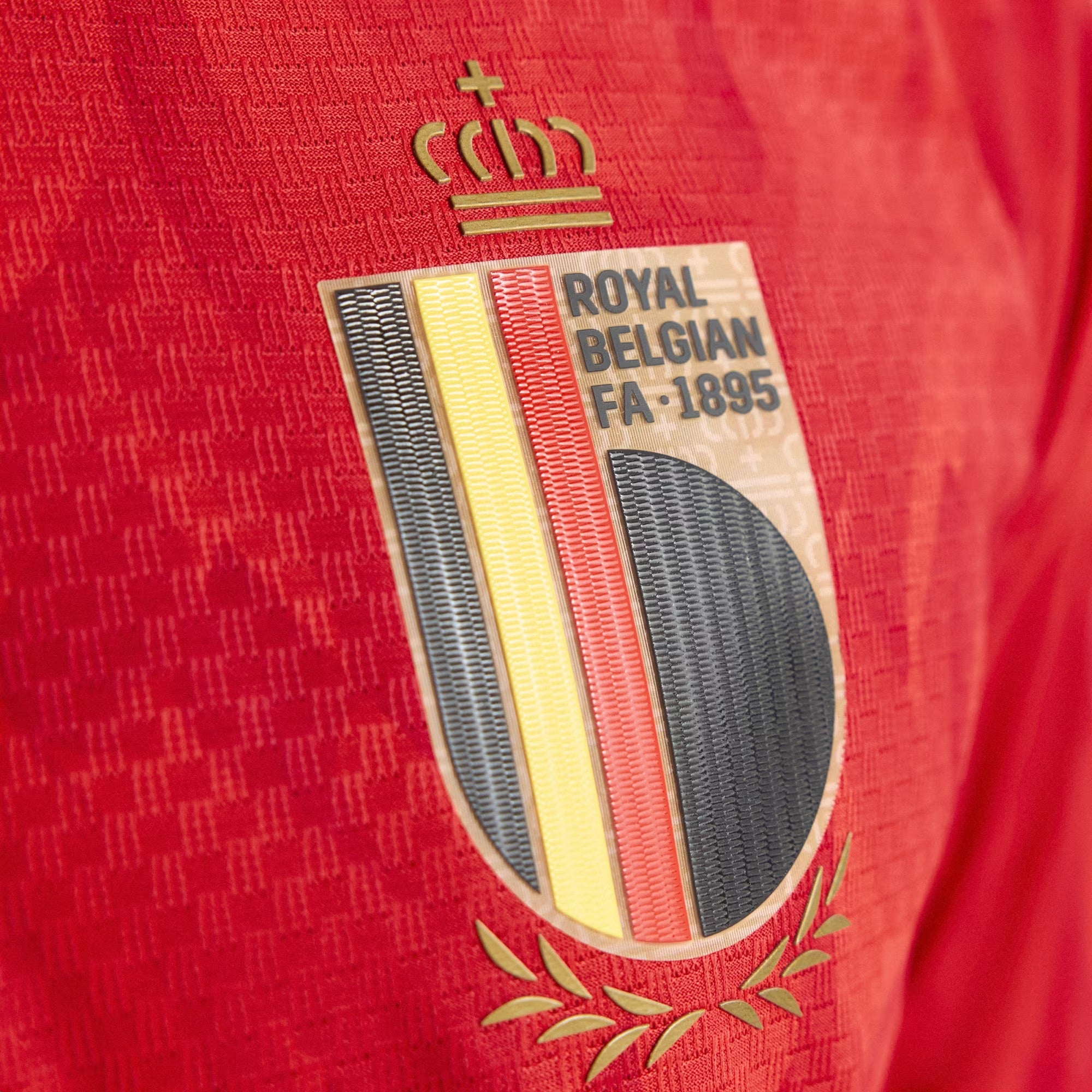 Maillot domicile authentique de la Belgique 2025/26 - Homme 