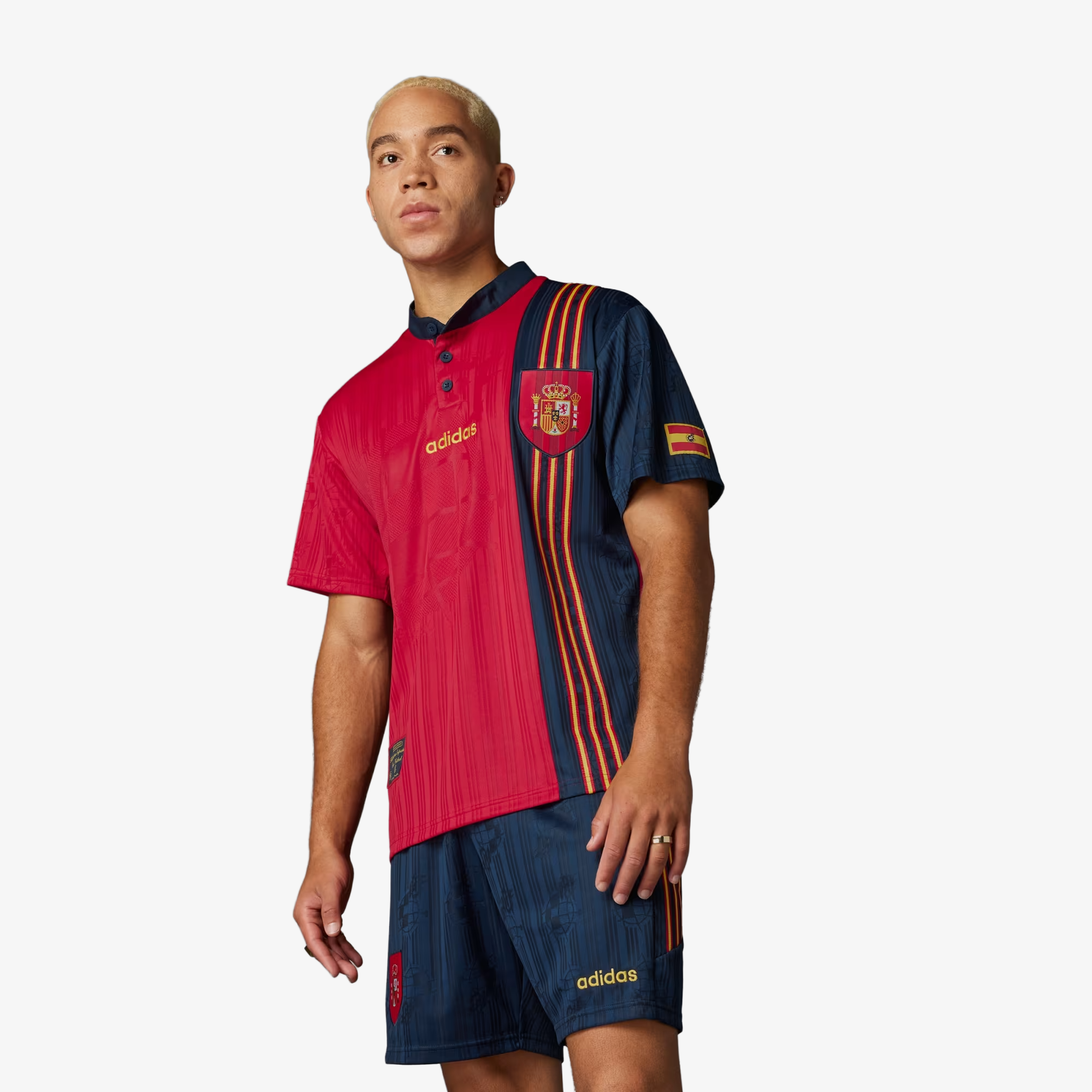 Camiseta Retro España Primera Equipación 1996 - Hombre