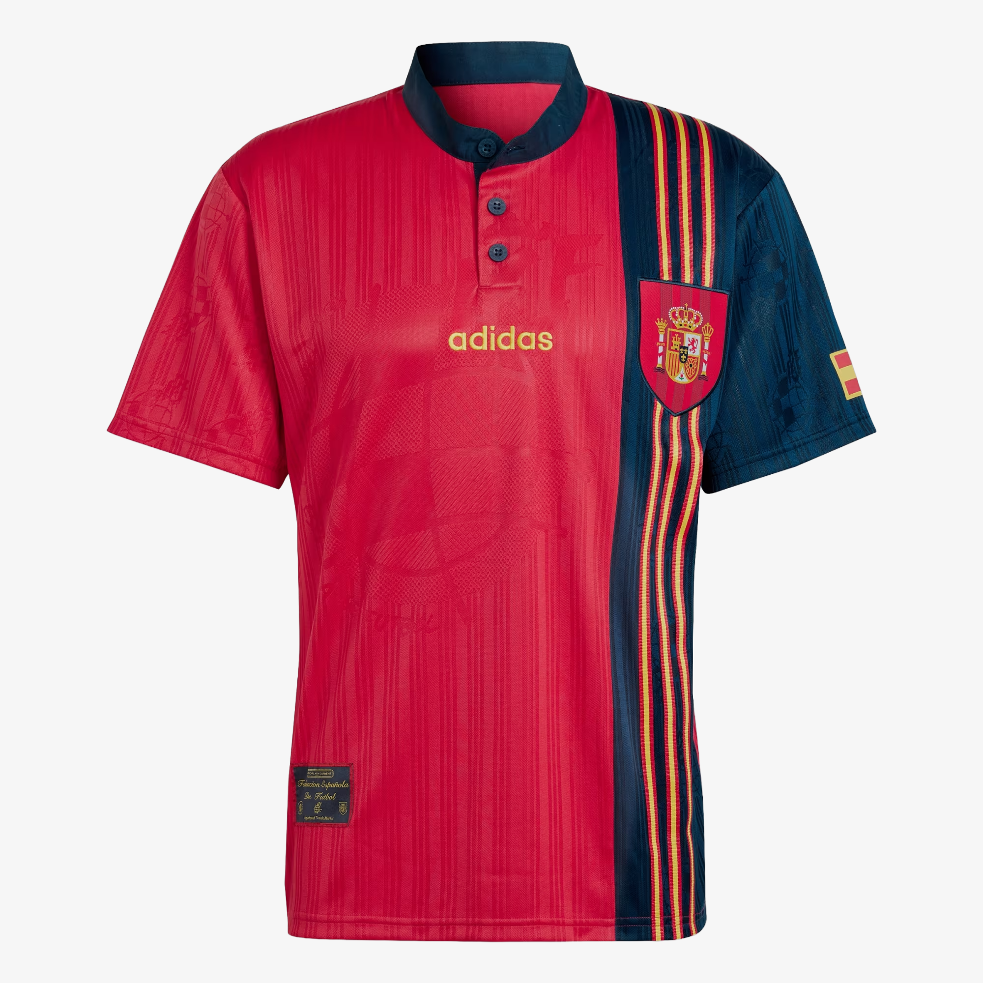 Camiseta Retro España Primera Equipación 1996 - Hombre