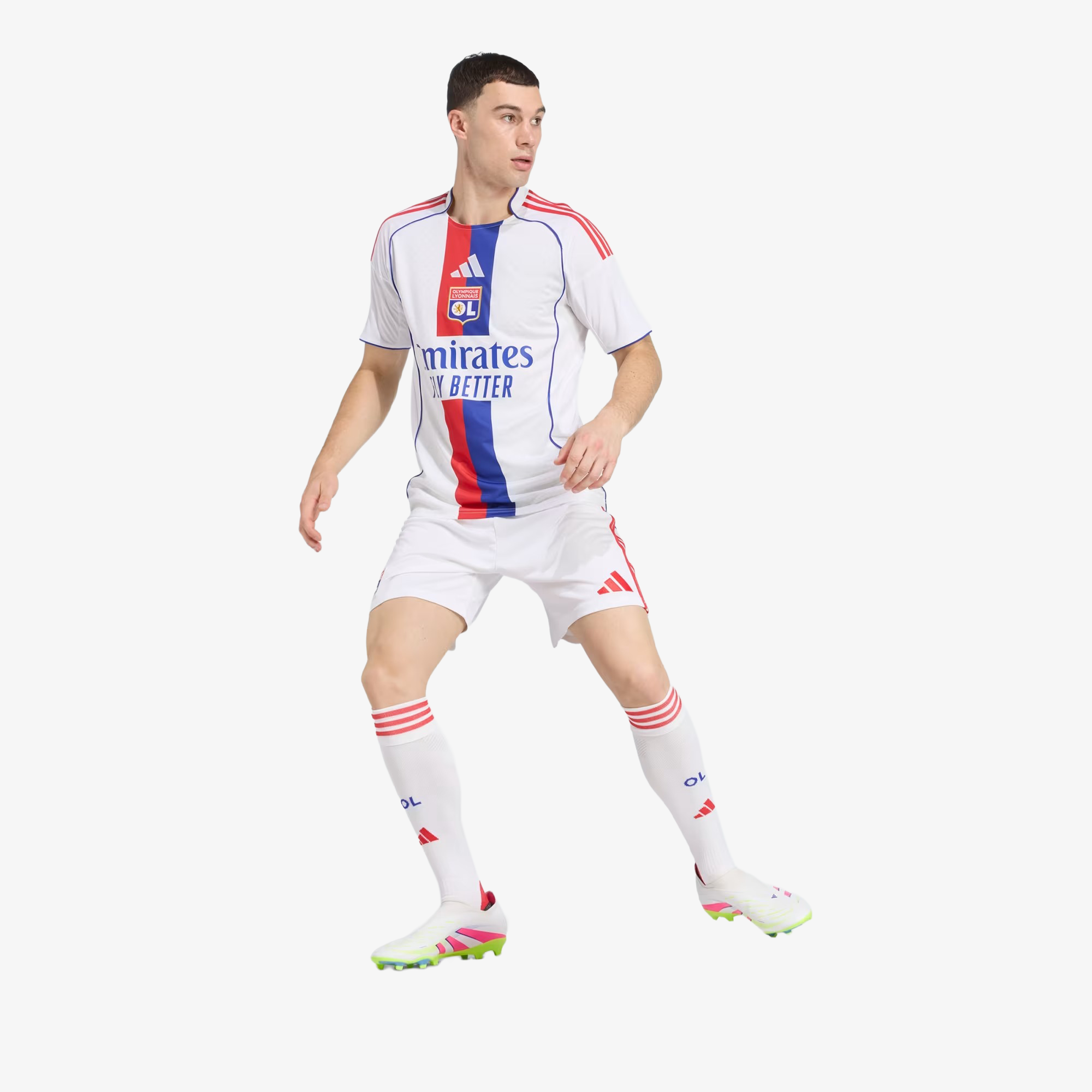 Camiseta Olympique de Lyon Primera Equipación 2025/26 - Hombre