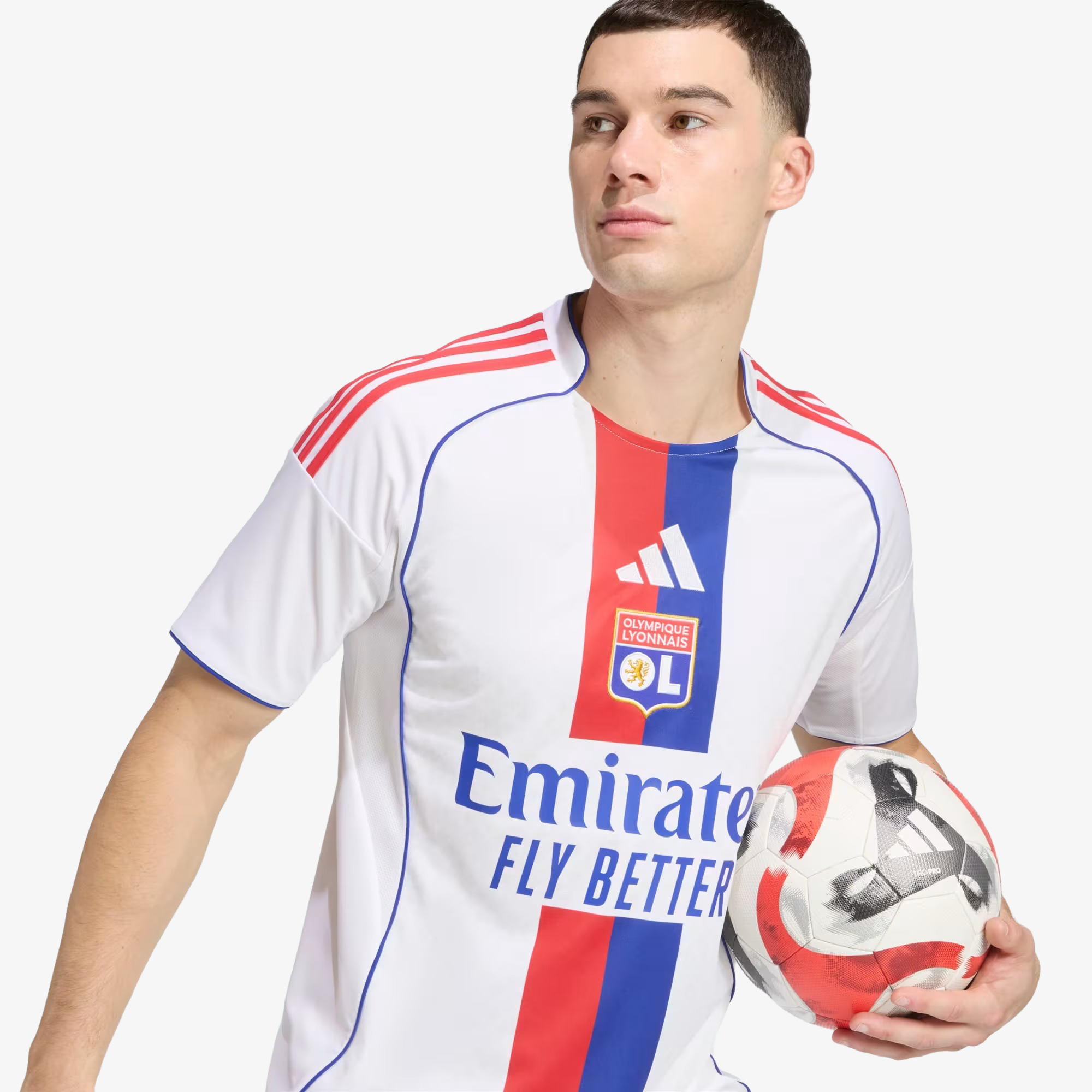 Camiseta Olympique de Lyon Primera Equipación 2025/26 - Hombre