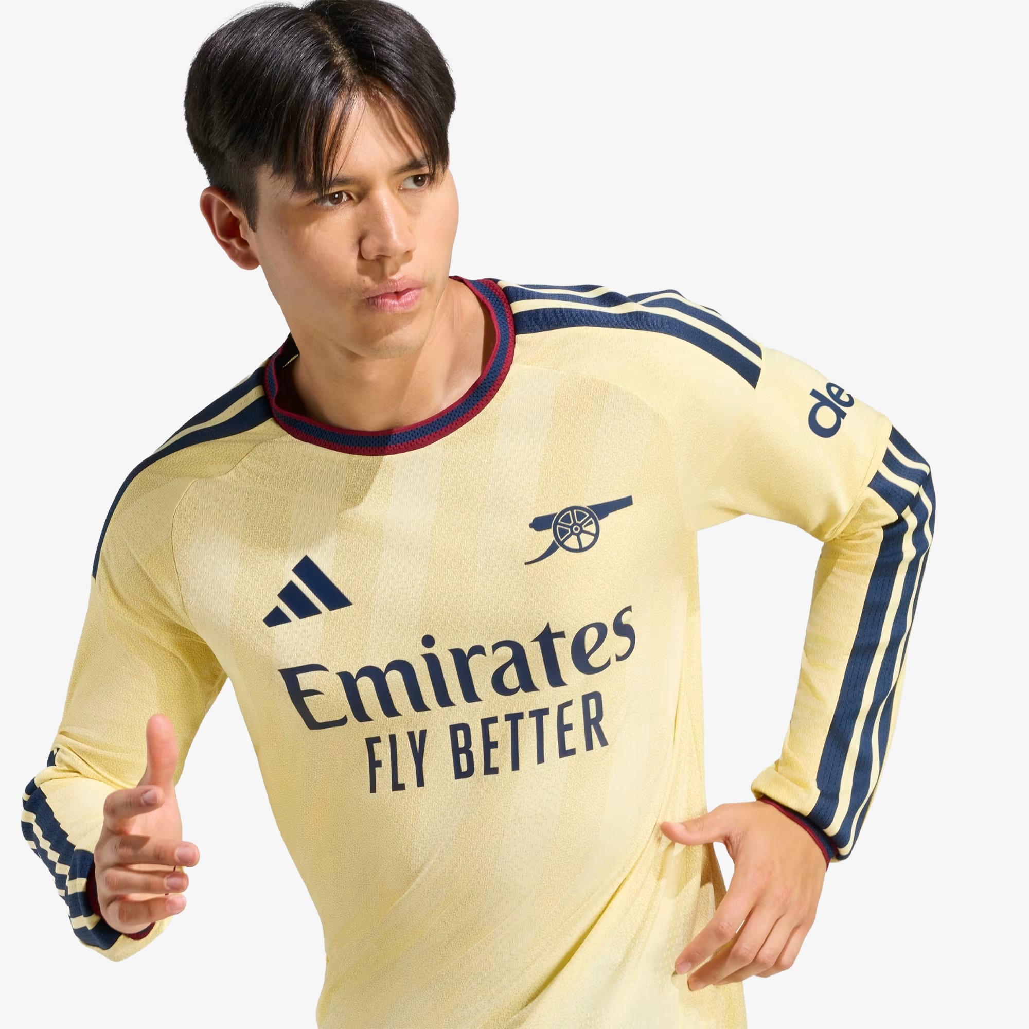 Authentisches Arsenal-Ausweichtrikot 2026/27 – Langarm