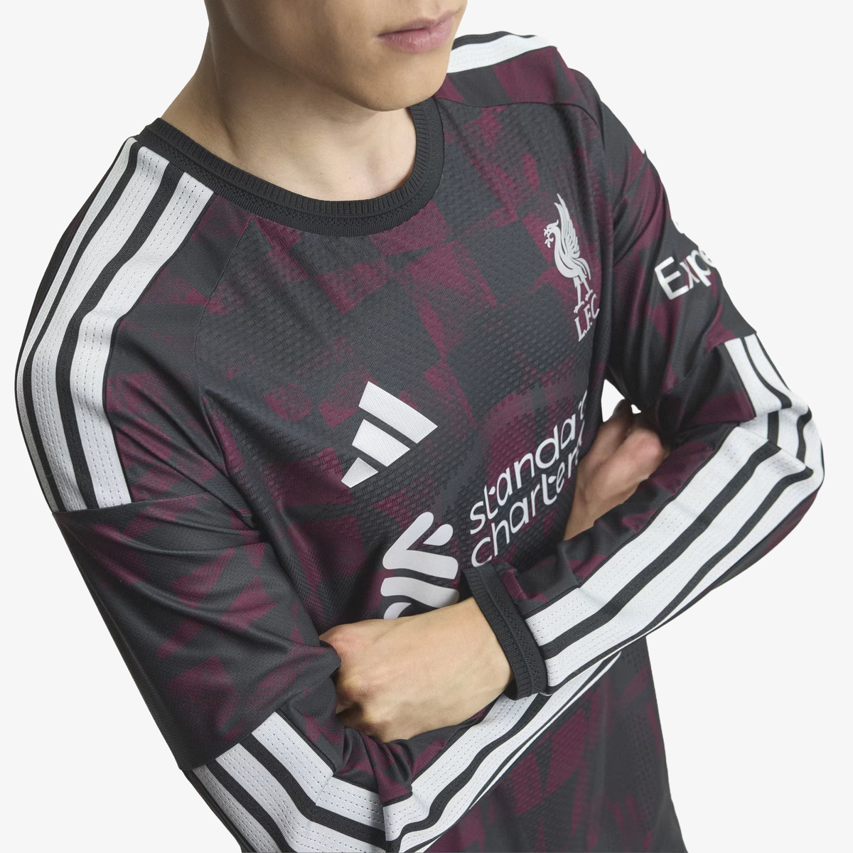 Authentisches Ausweichtrikot 2026/27 des Liverpool FC – Langarm
