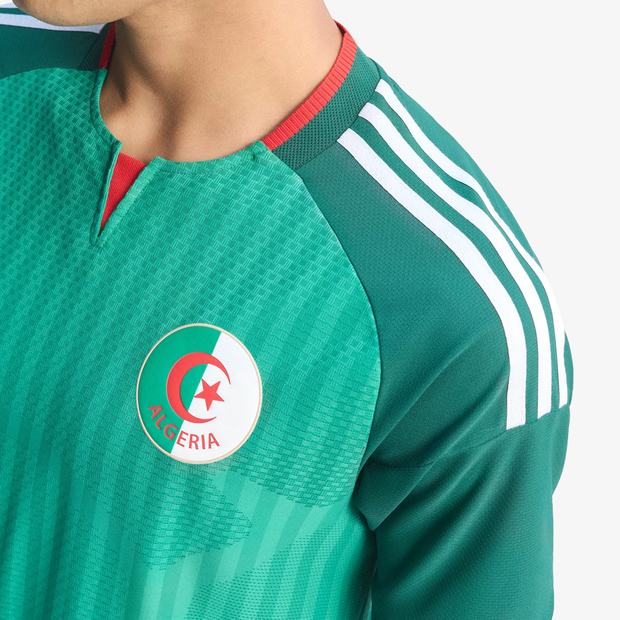 Camisa alternativa autêntica da Argélia 2026 - Masculino