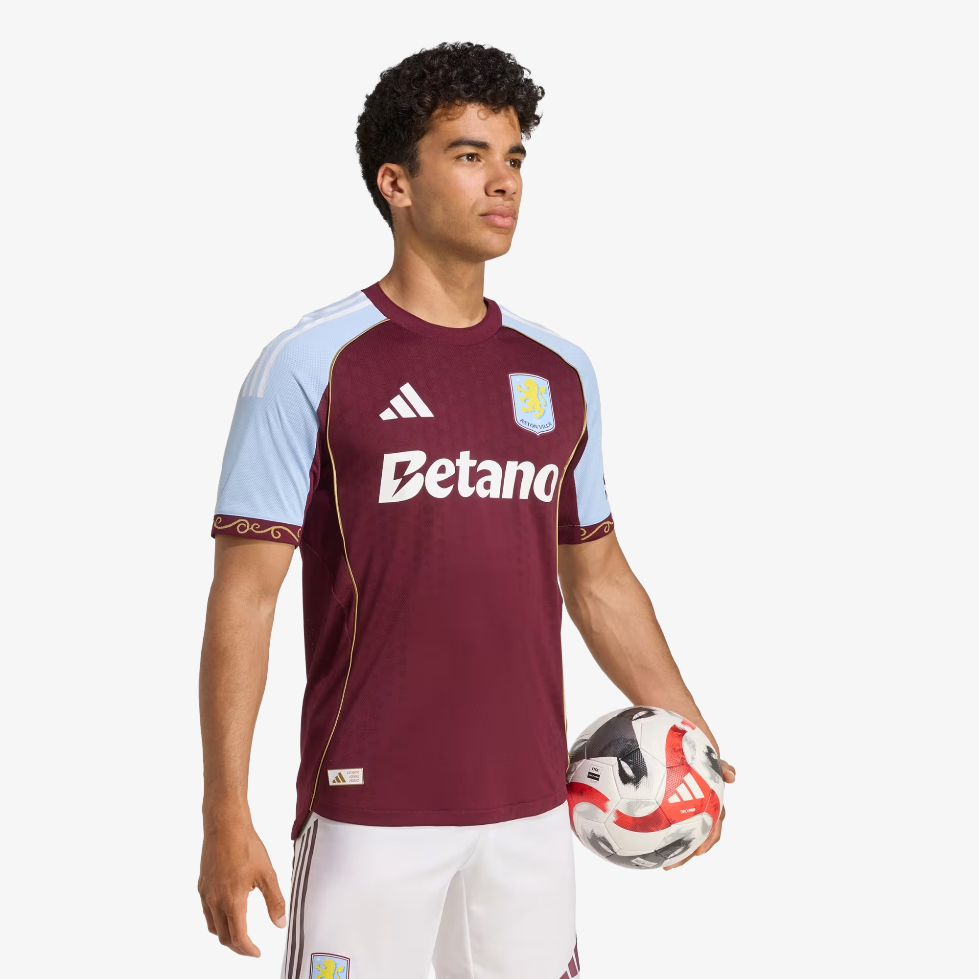 Authentic Aston Villa Home Shirt 2025/26 - Men's