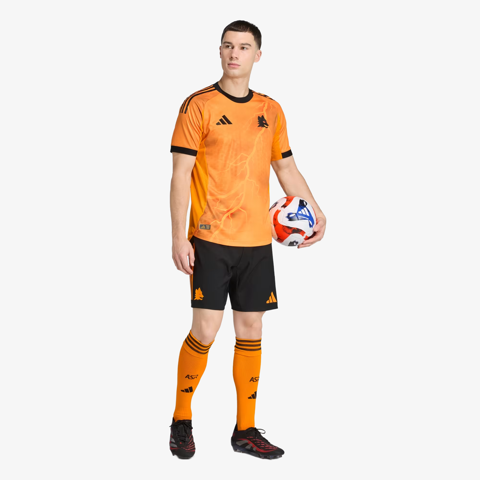 Maillot extérieur authentique AS Roma 2025/26 - Homme